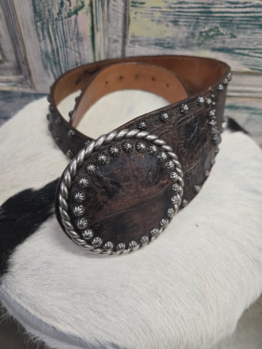 Fashion Leather Belt/ Stud Details