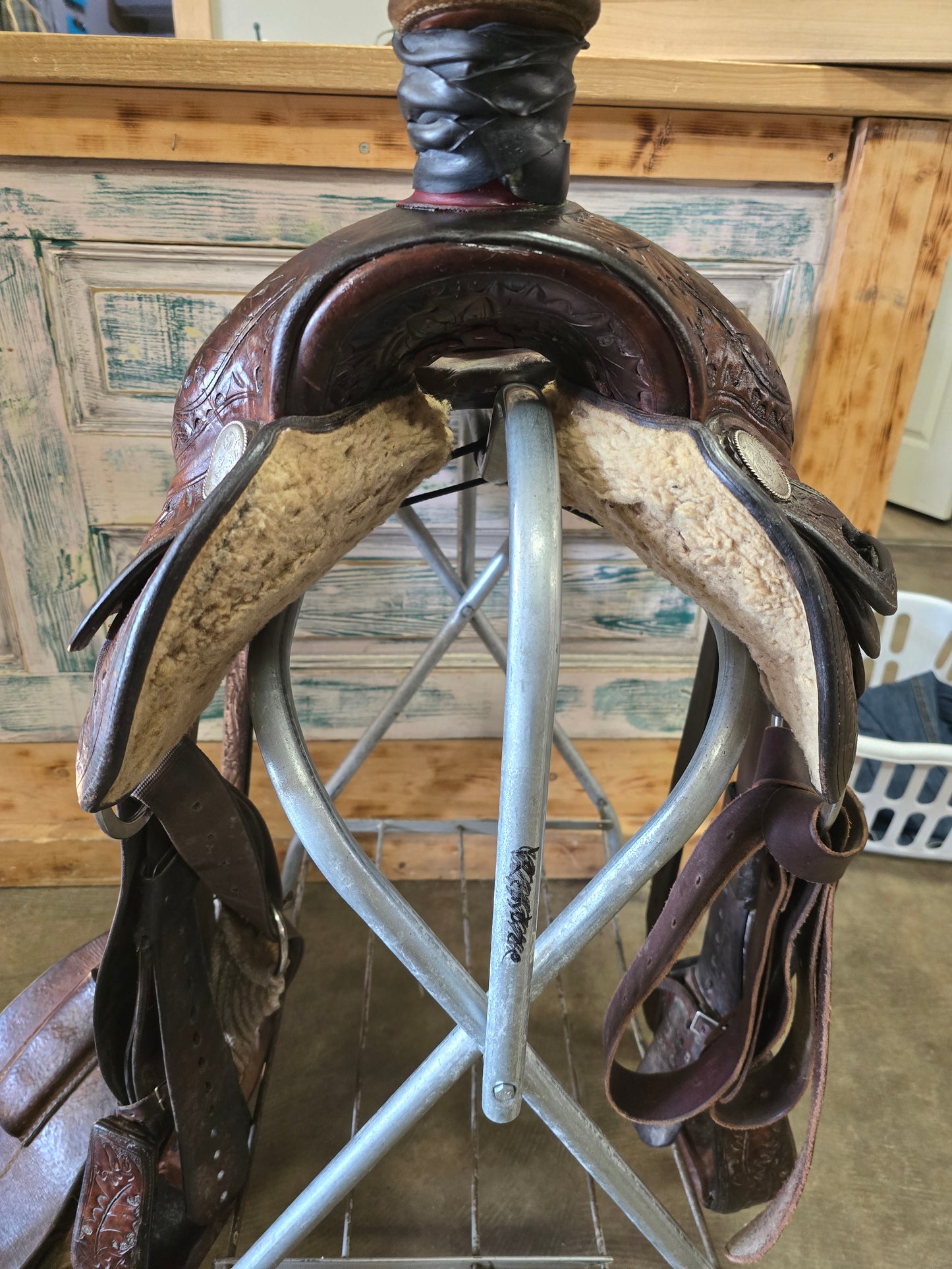 Chuck Stormes Rope Saddle