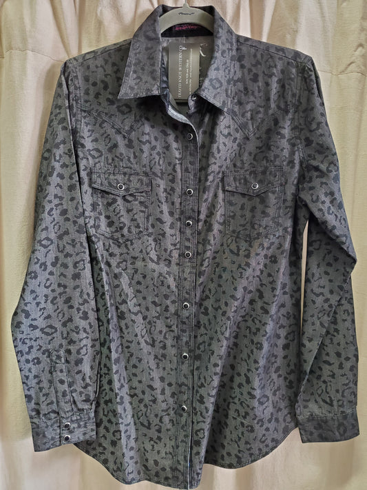 Animal Print Denim W/Shirt