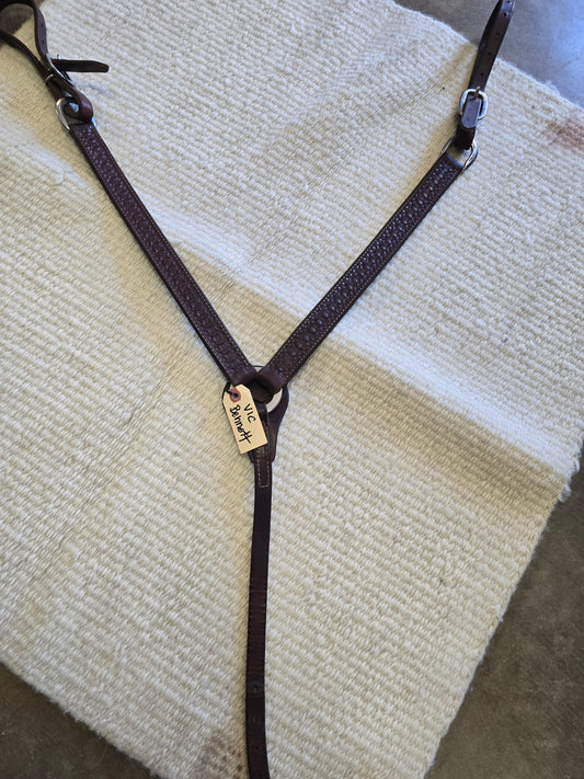 Leather Stamped Breast Collar