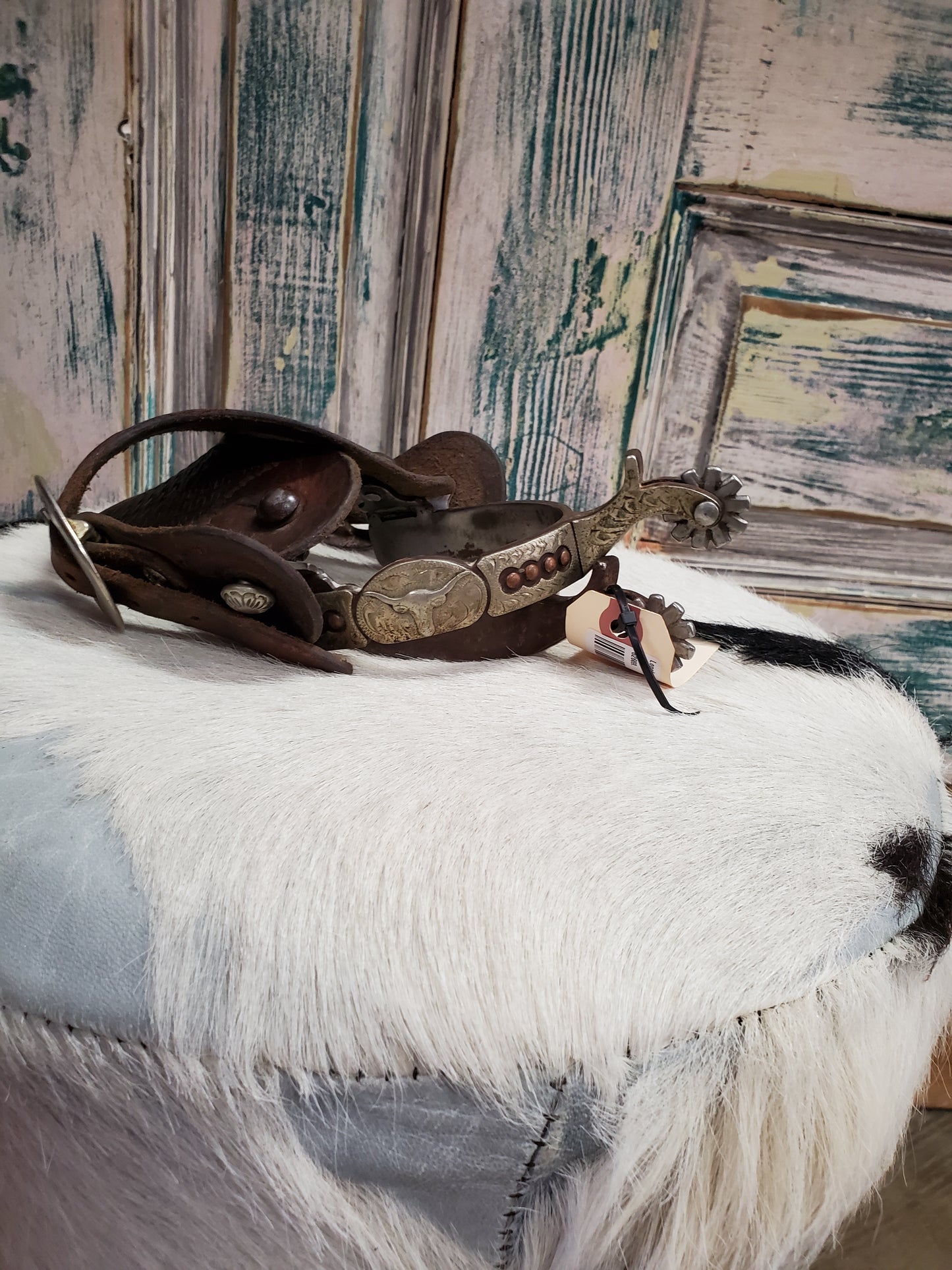 Longhorn Spurs W/ Straps