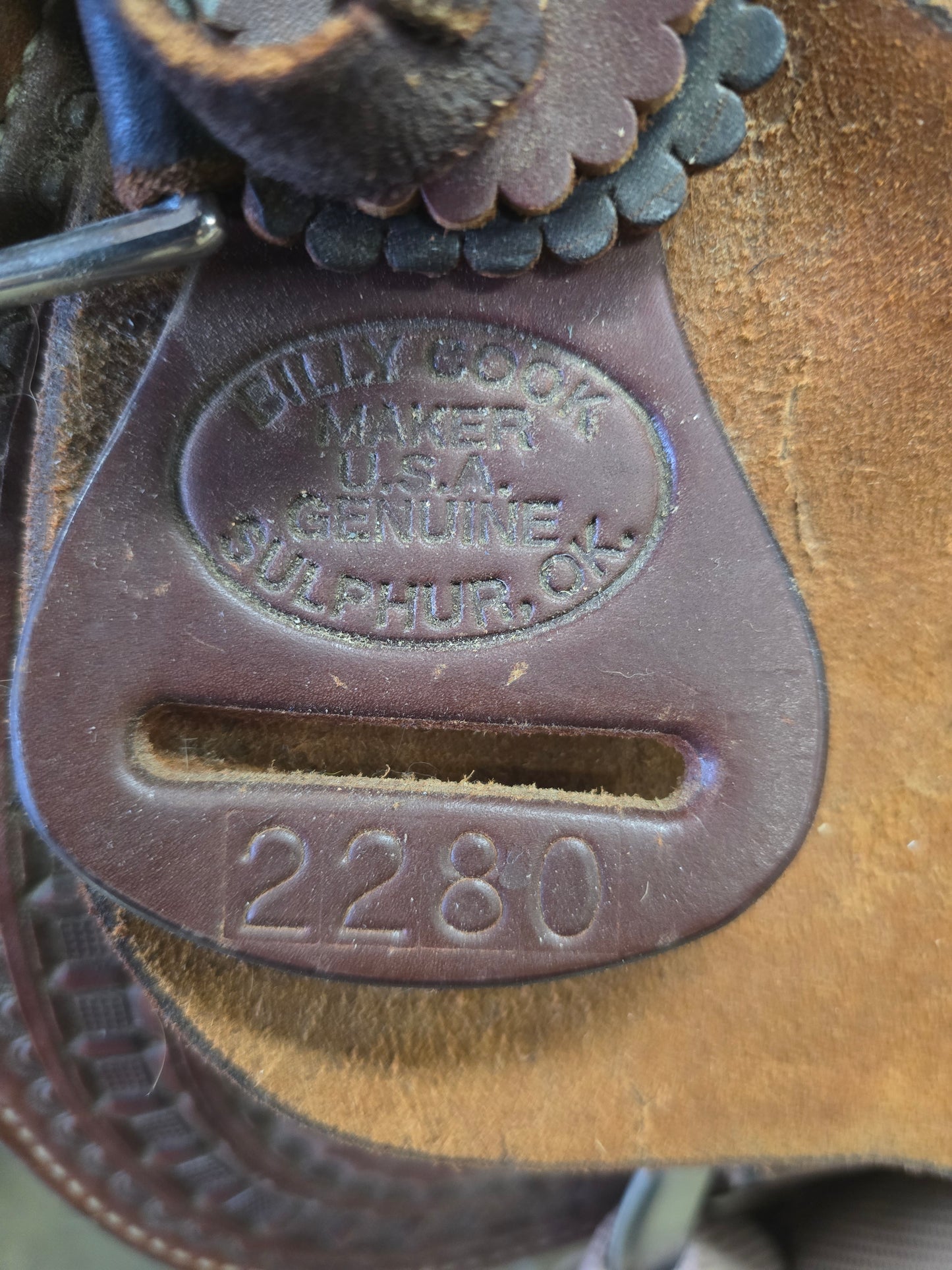 Billy Cook "Ranch Saddle"#2280