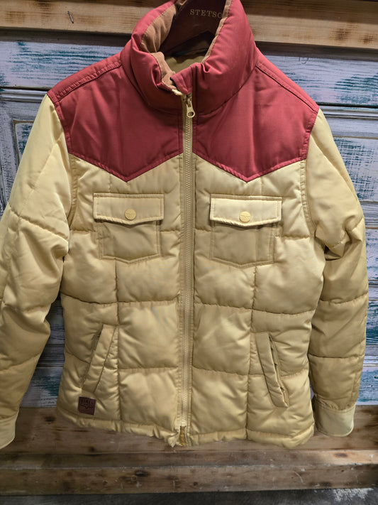 Ladies Mustard/Rust                       Insulated Jacket