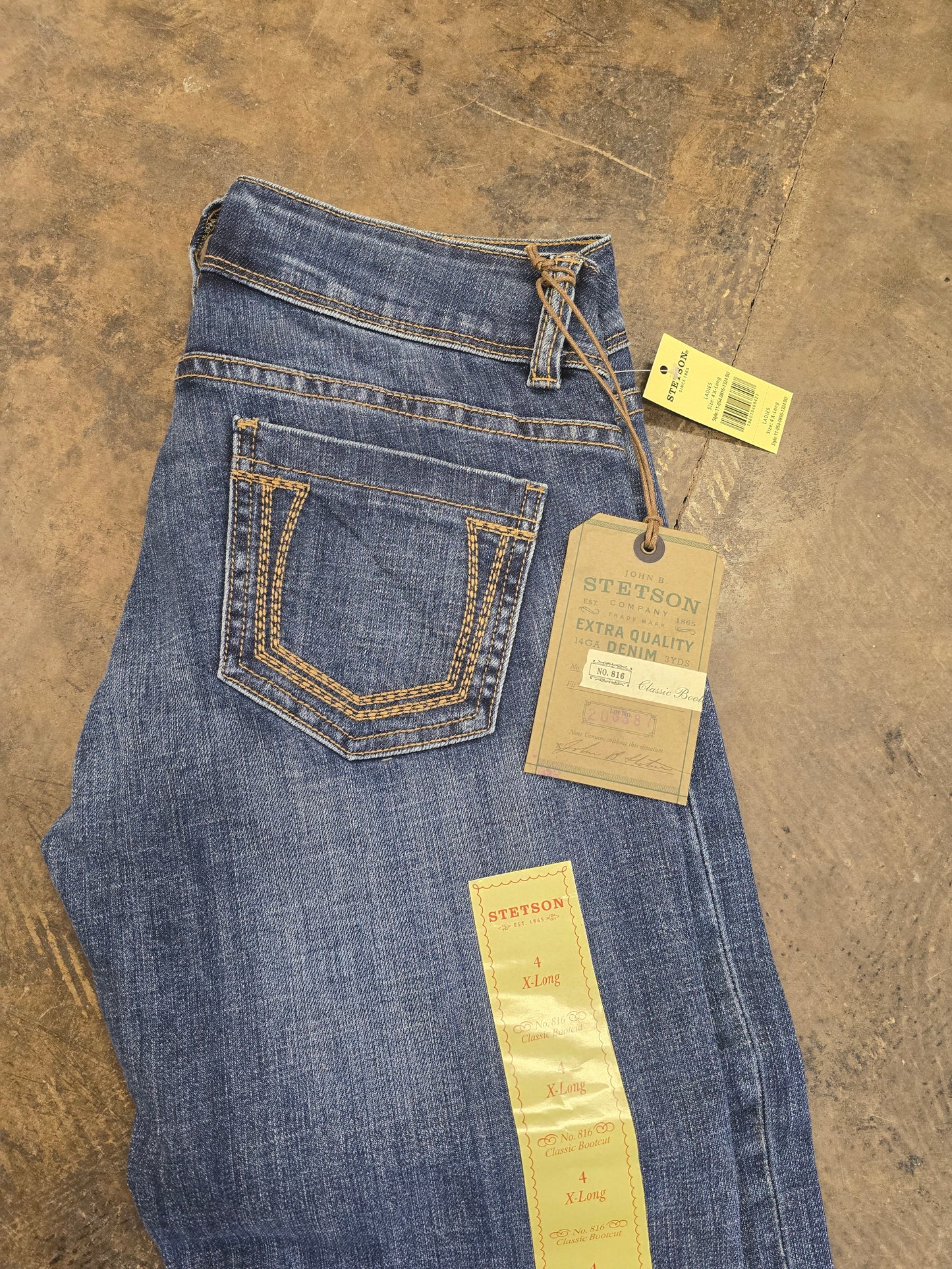 NEW Stetson Jeans X-Long
