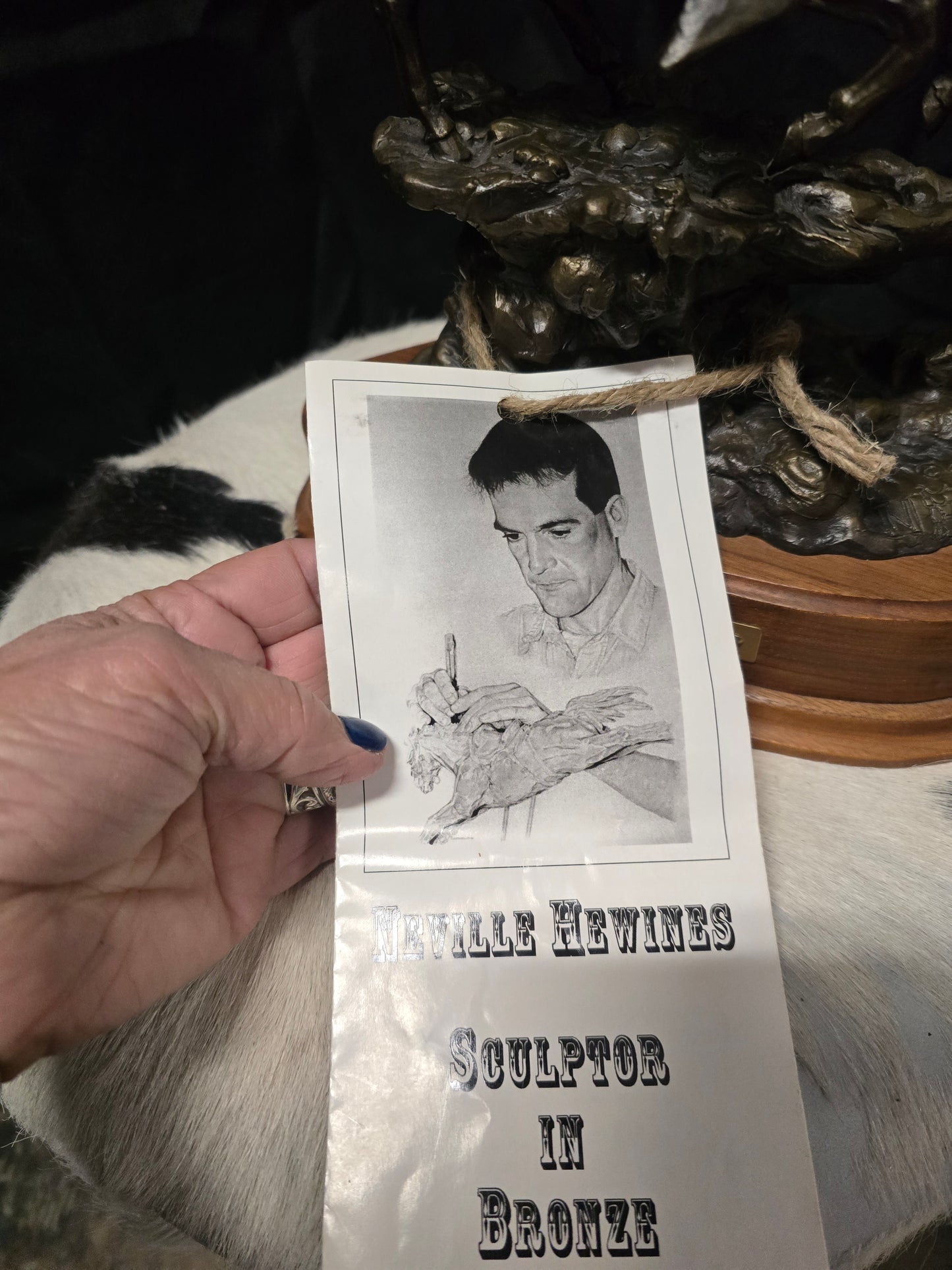 Mustang Trail (Neville Hewines)                   Bronze