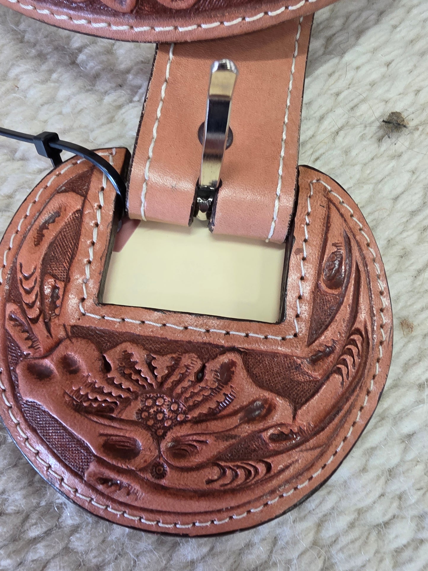 Full Carved Belt & Buckle NEW