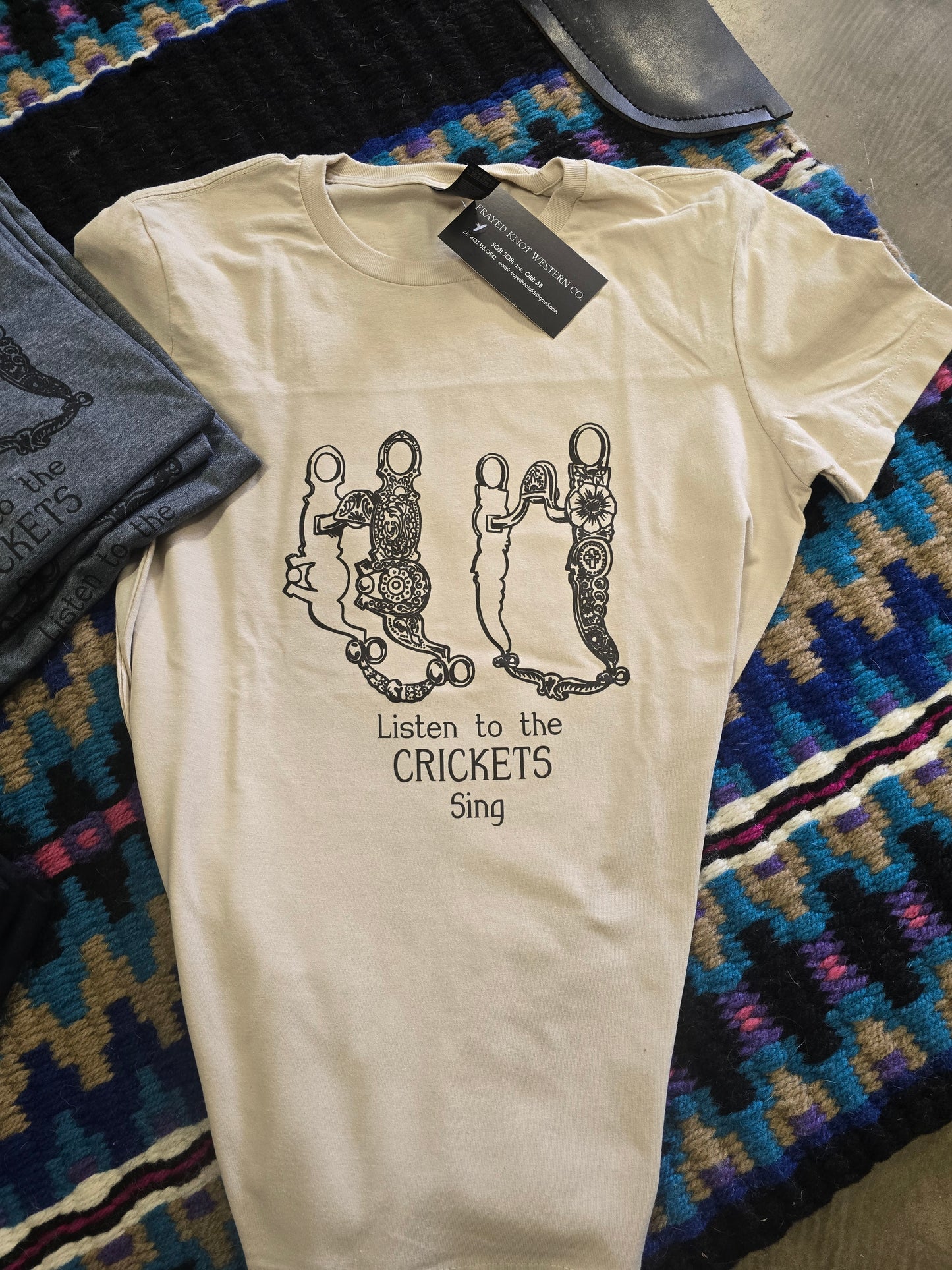 Oatmeal Tshirt ...               Listen to the Crickets Sing