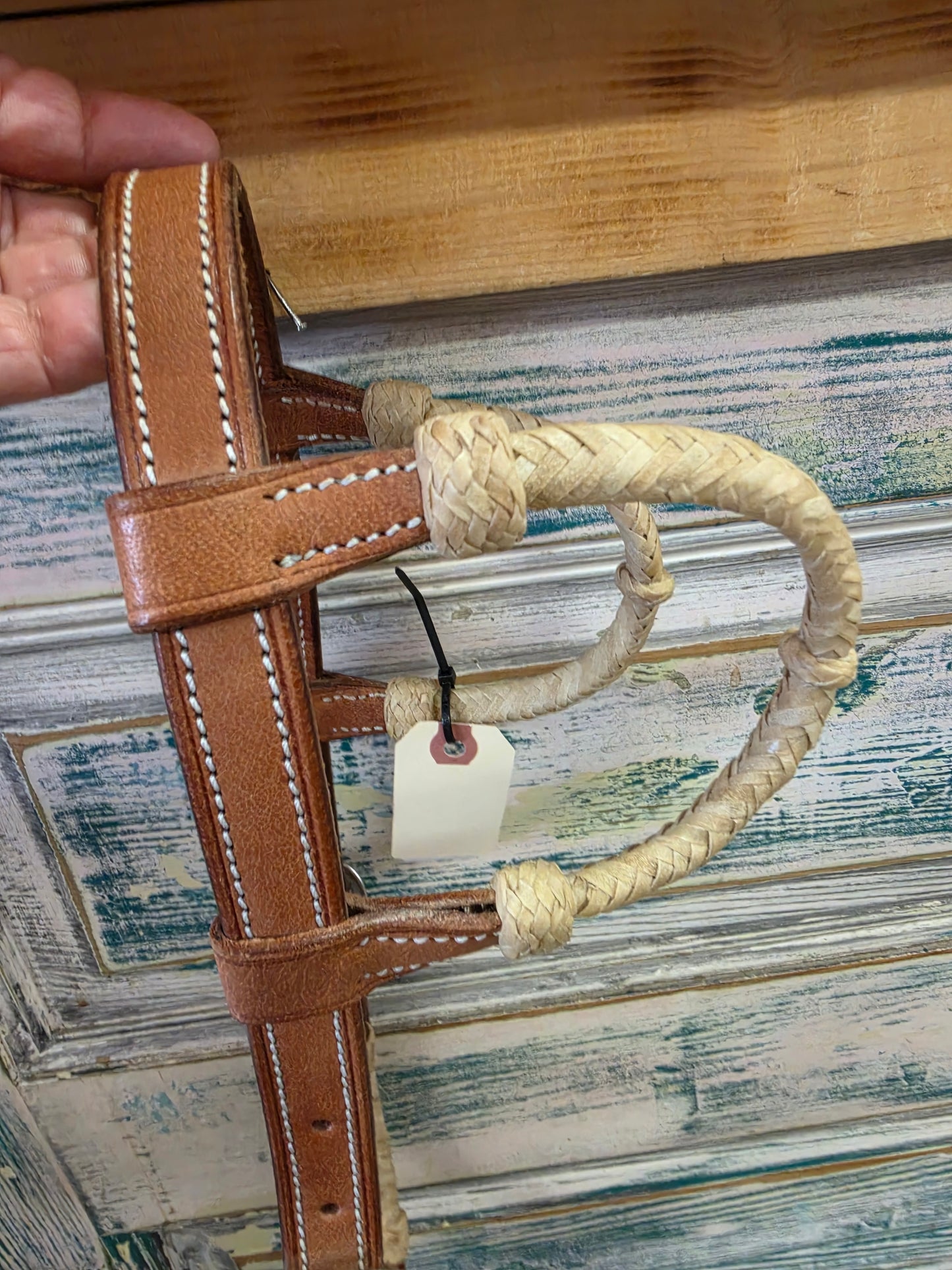 2 Ear Rawhide Headstall