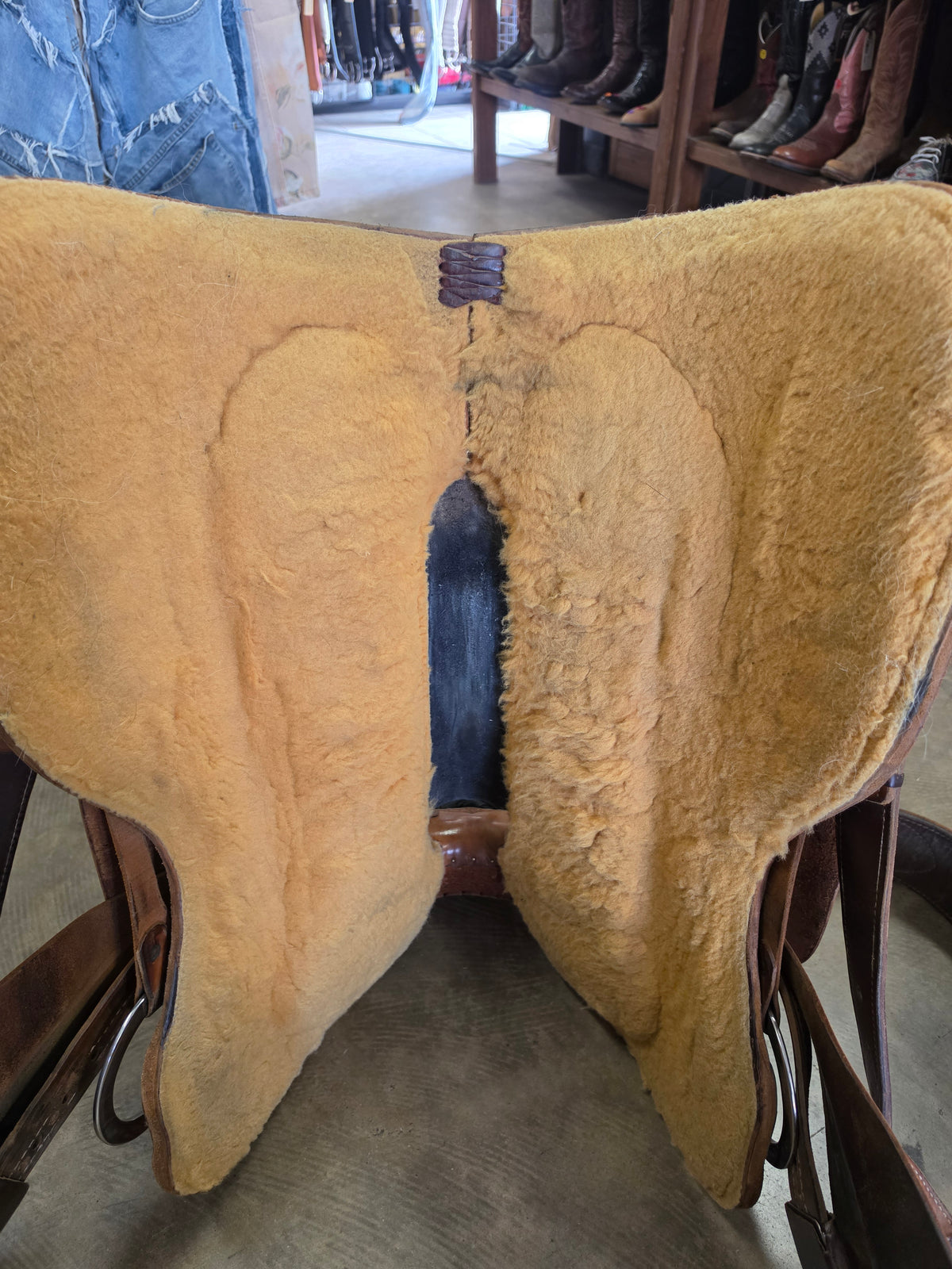 Bar M Saddlery Rope Saddle