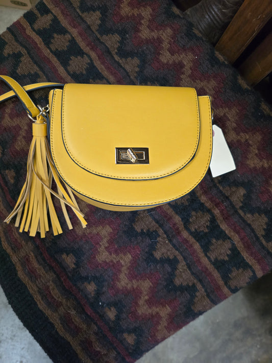 Yellow Purse/ Tassle