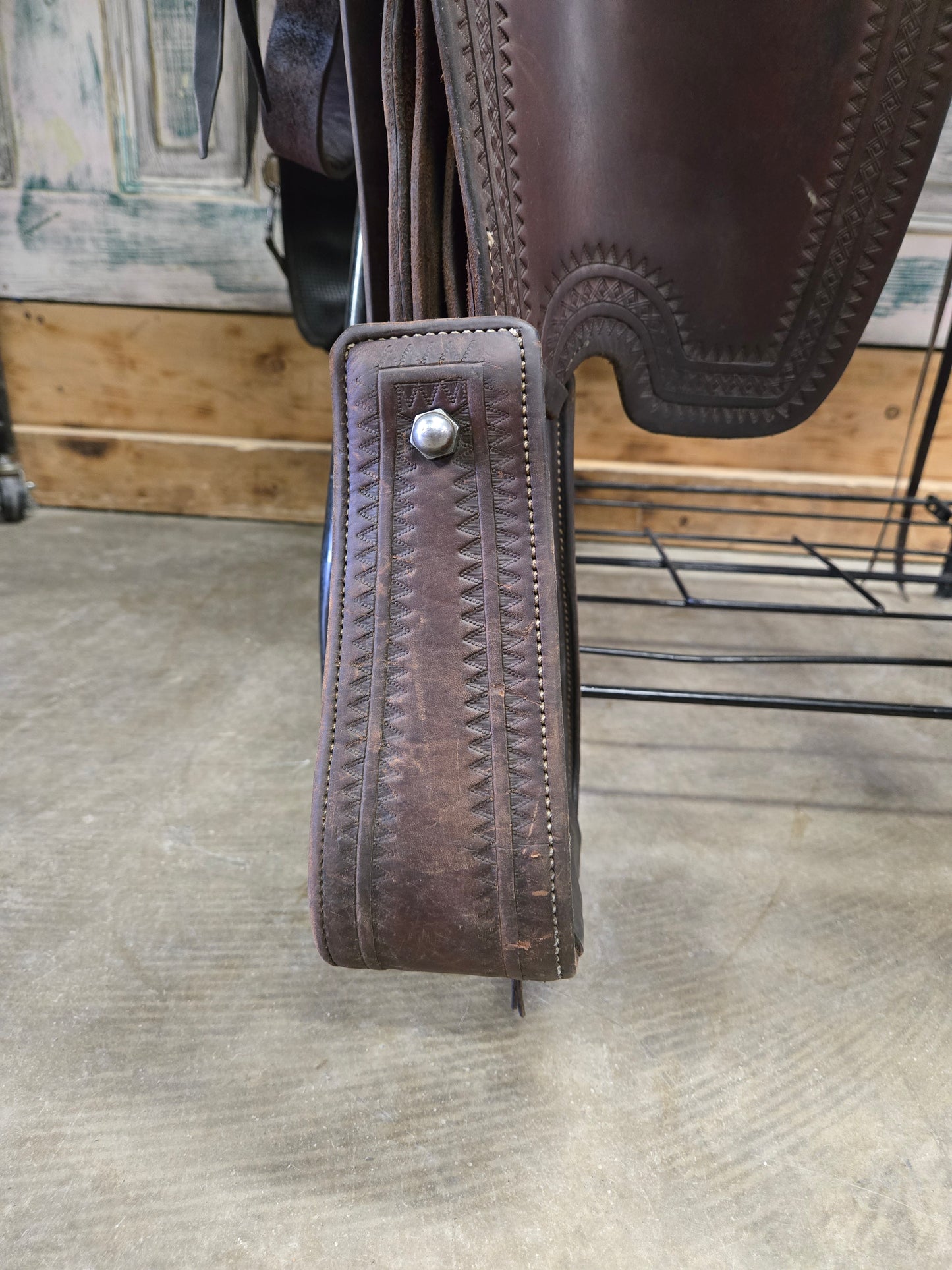 Chuck Rollins Ranch Saddle