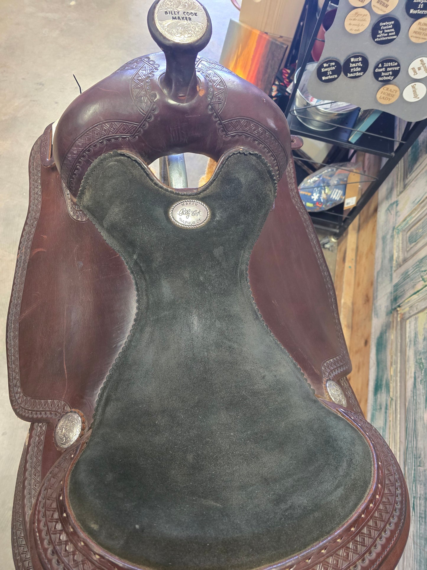 Billy Cook Round Skirt Trail Saddle