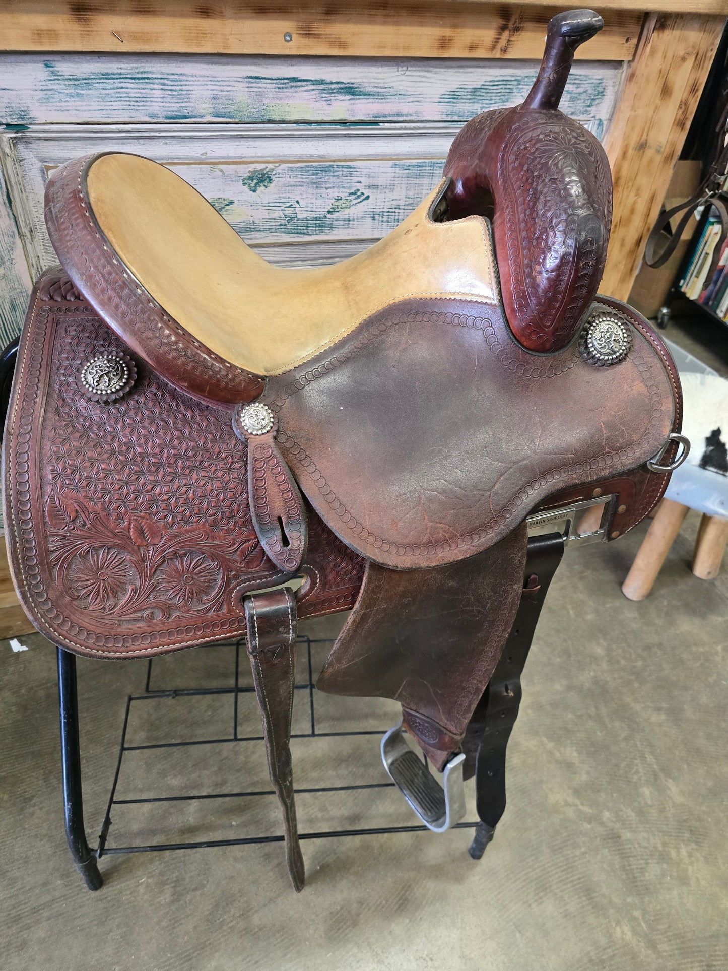 Martin Crown C Barrel Saddle
