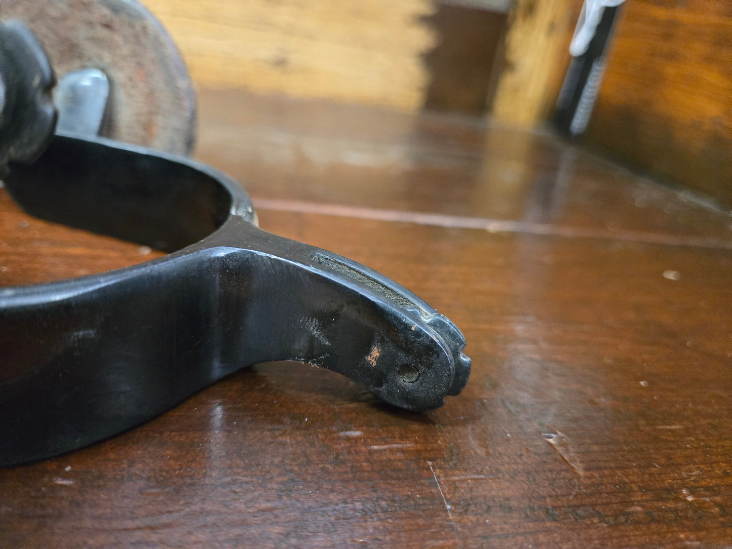 Black Roper Spurs w/ Straps