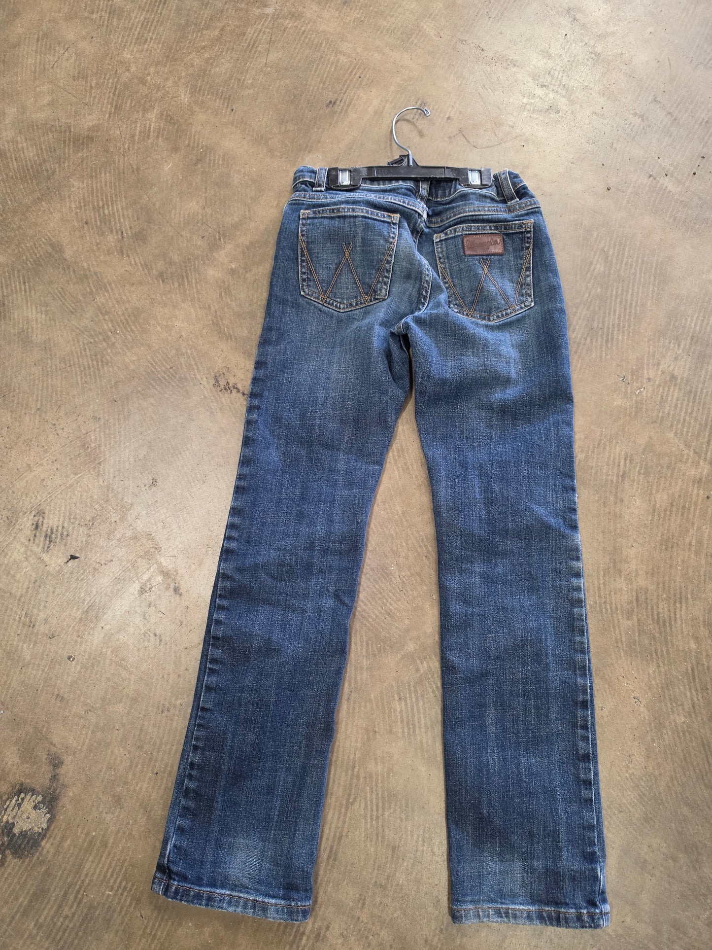 Boy's Wrangler Slim Straight                           Jeans
