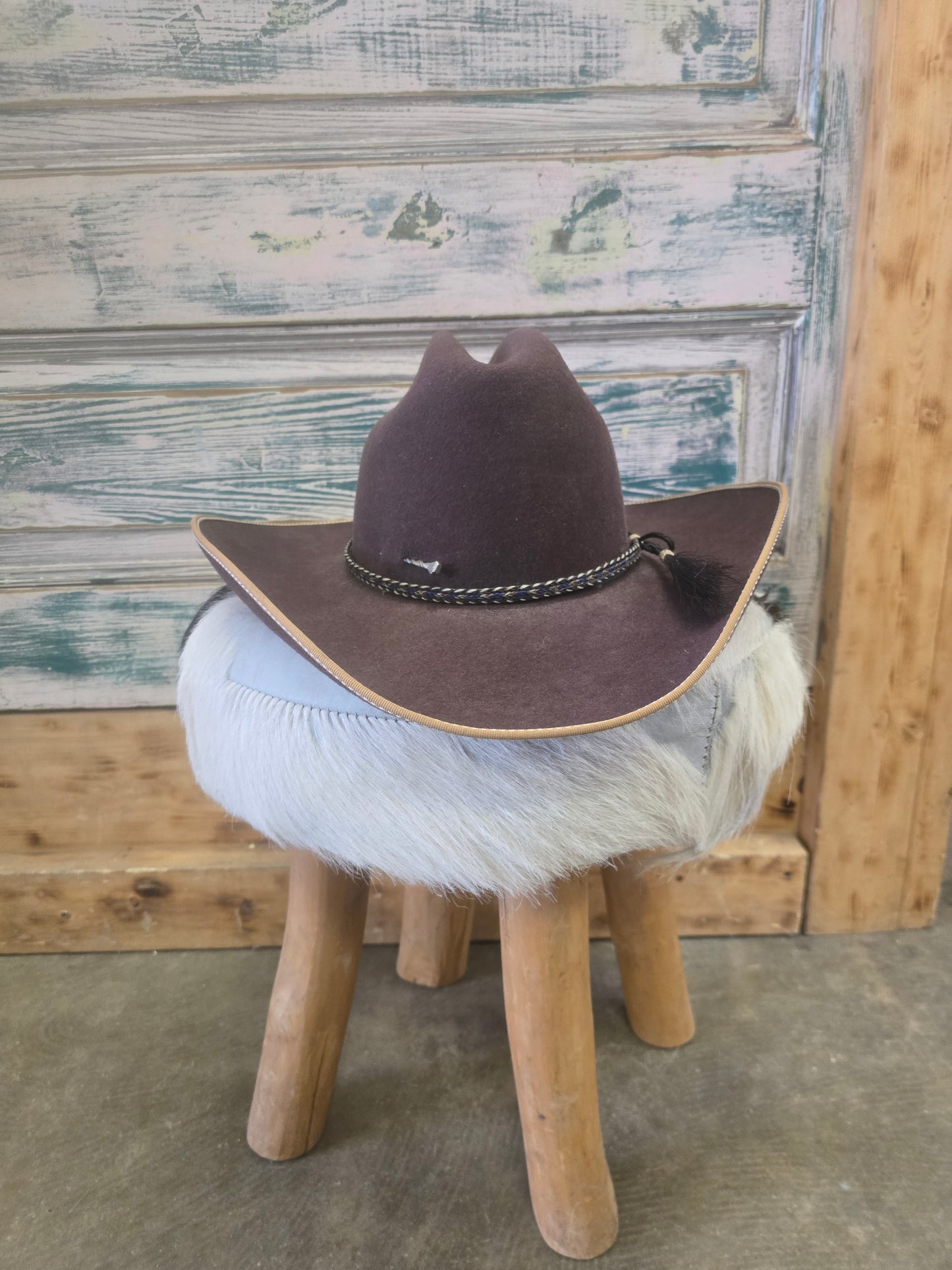 Brown Banded MHT Hat