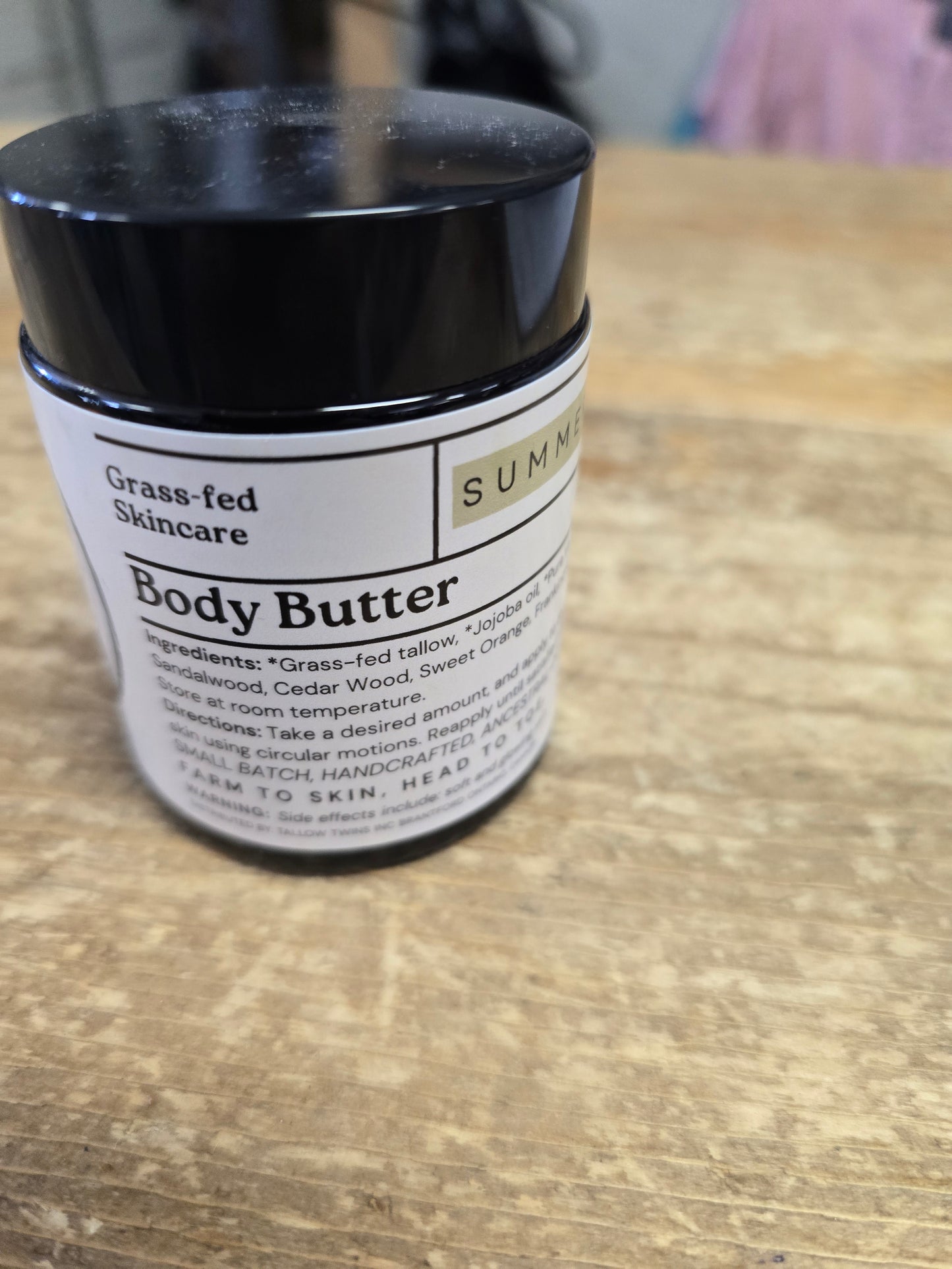 Summer Soltice Body Butter                            Tallow