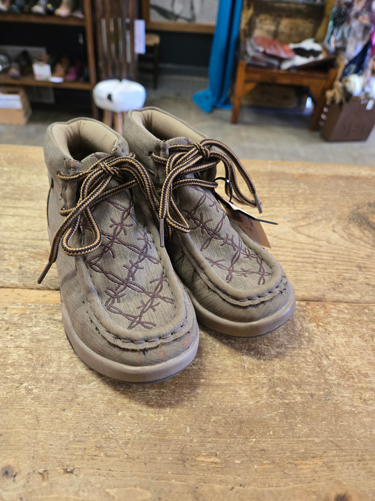 Twister Lace Up Shoes