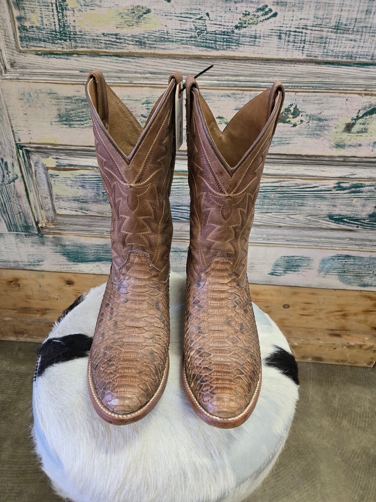 Mens Exotic Boots (size 9.5 D)