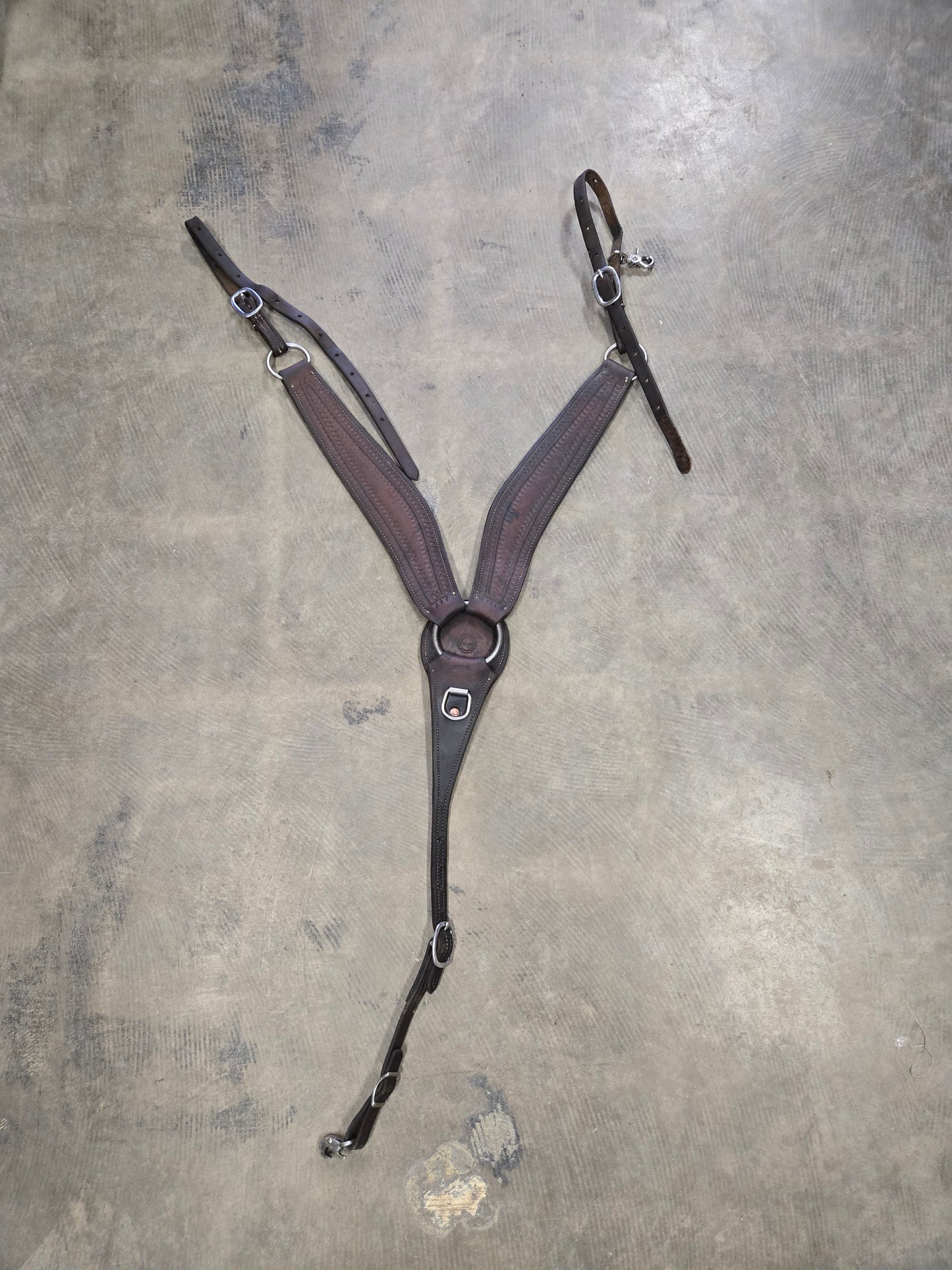 Chuck Rollins Ranch Saddle