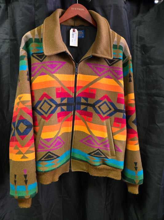Multicolour Aztec Pendleton Jacket