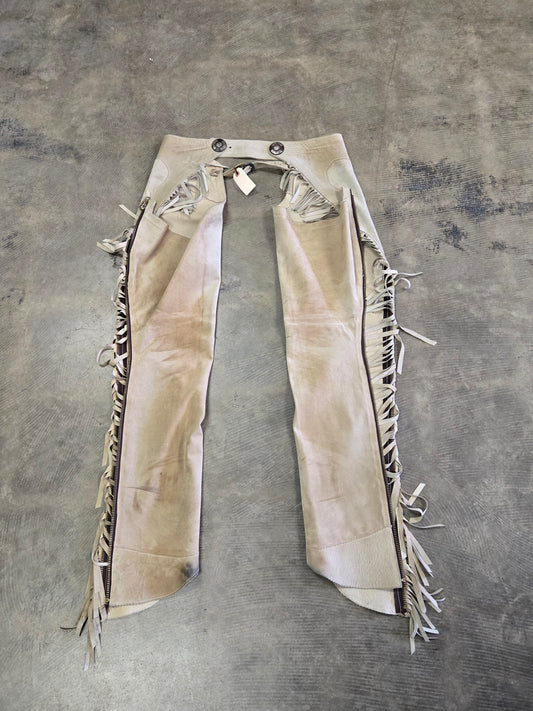 Tan Show Chaps-Light Leather