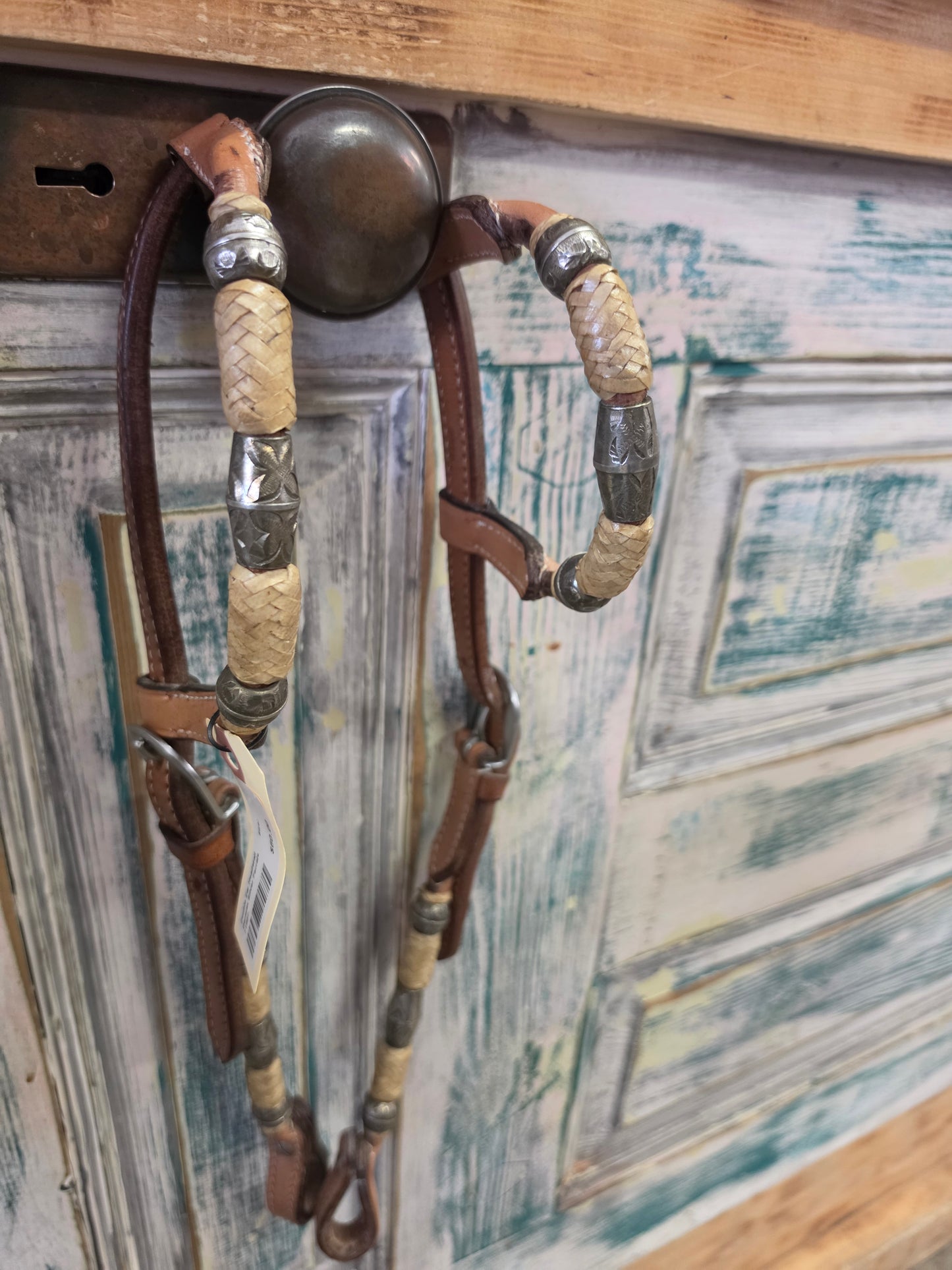 Double Ear Headstall                   German Silver Ferrals