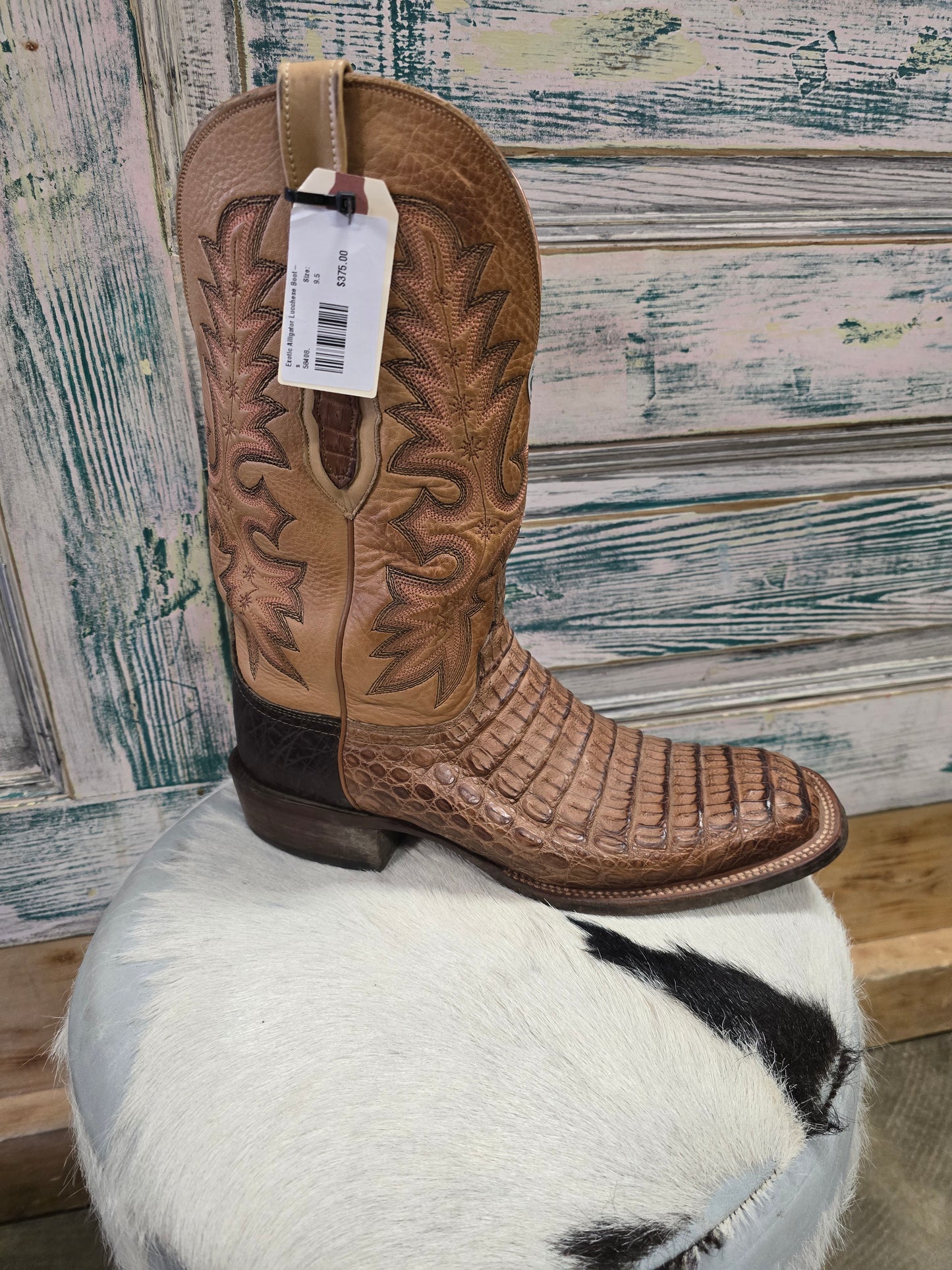 Exotic Alligator Lucchese Boots