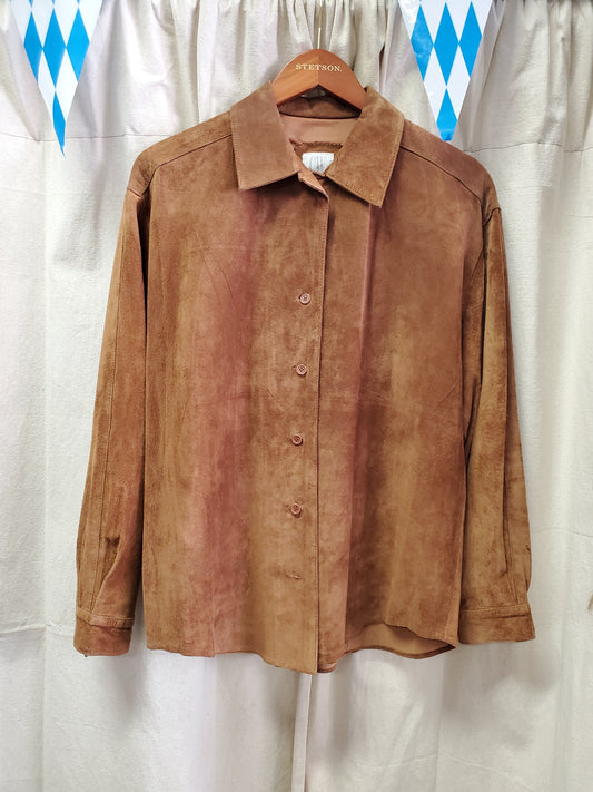 Rust/Brown Suede Jacket