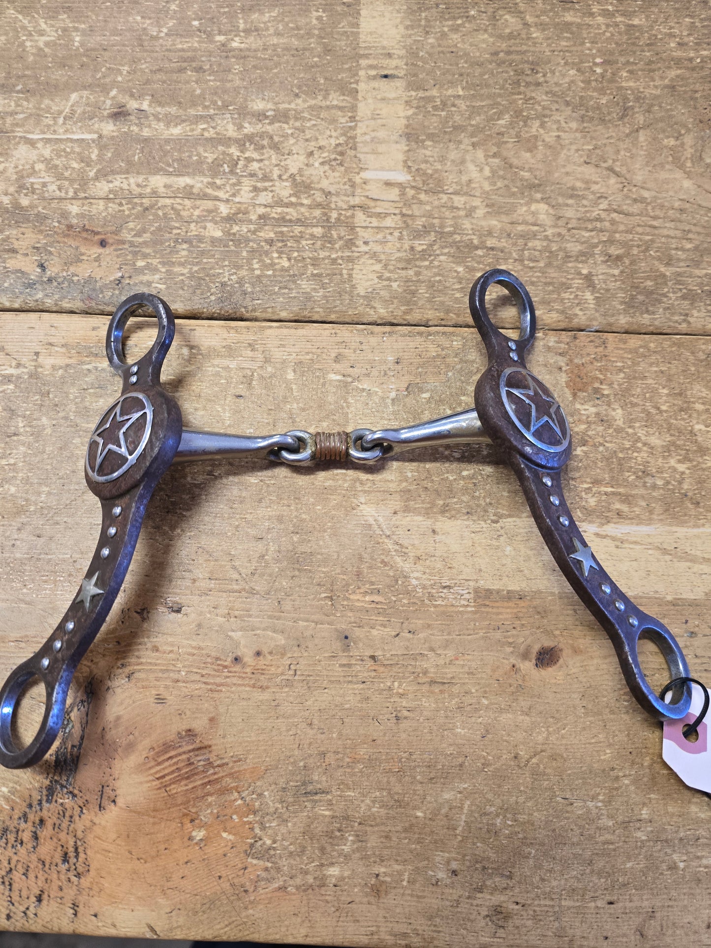 Star Cheek 3 Pc Shanked Snaffle