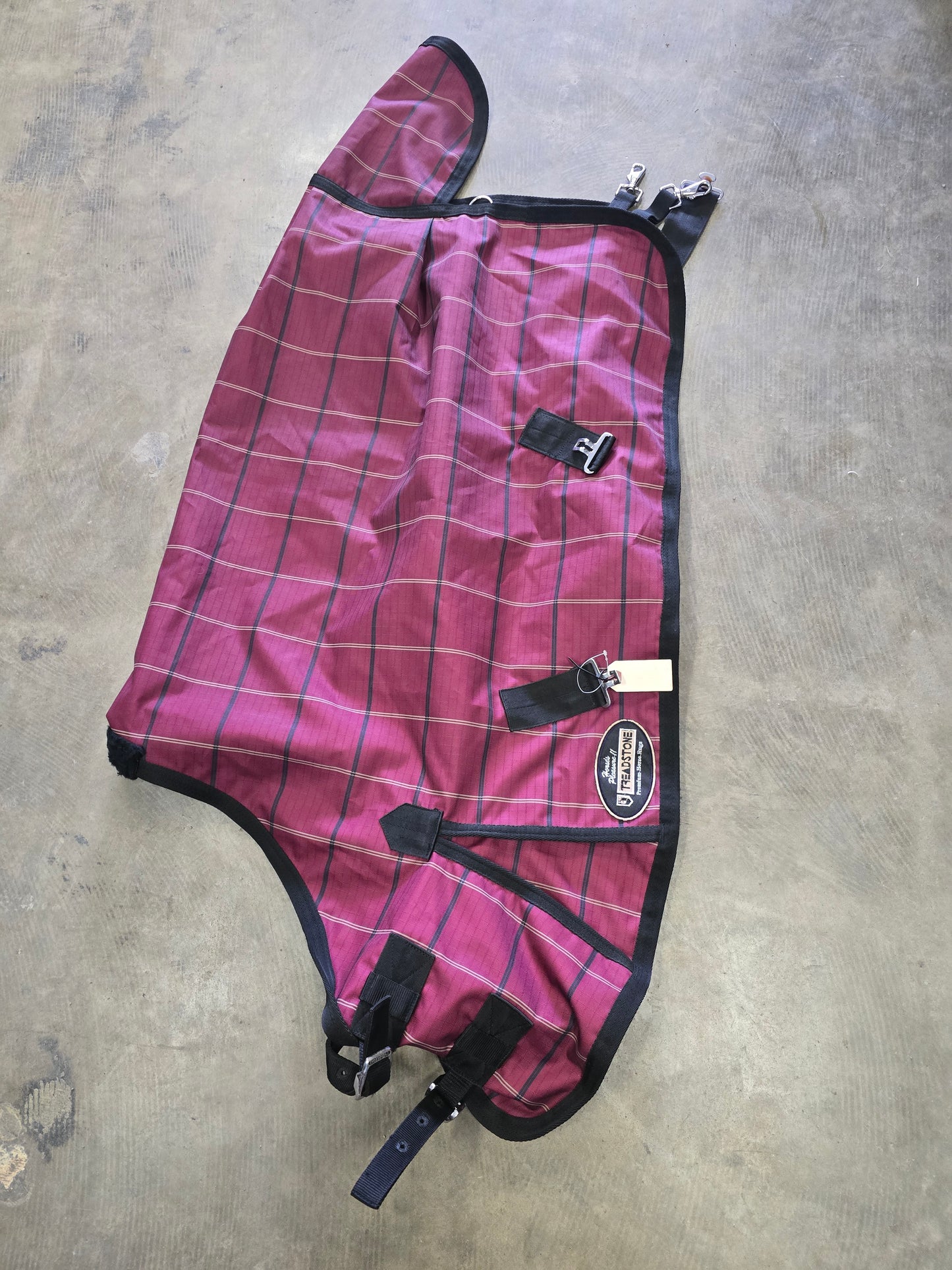 Plaid Pony Rain Sheet (PONY-44)