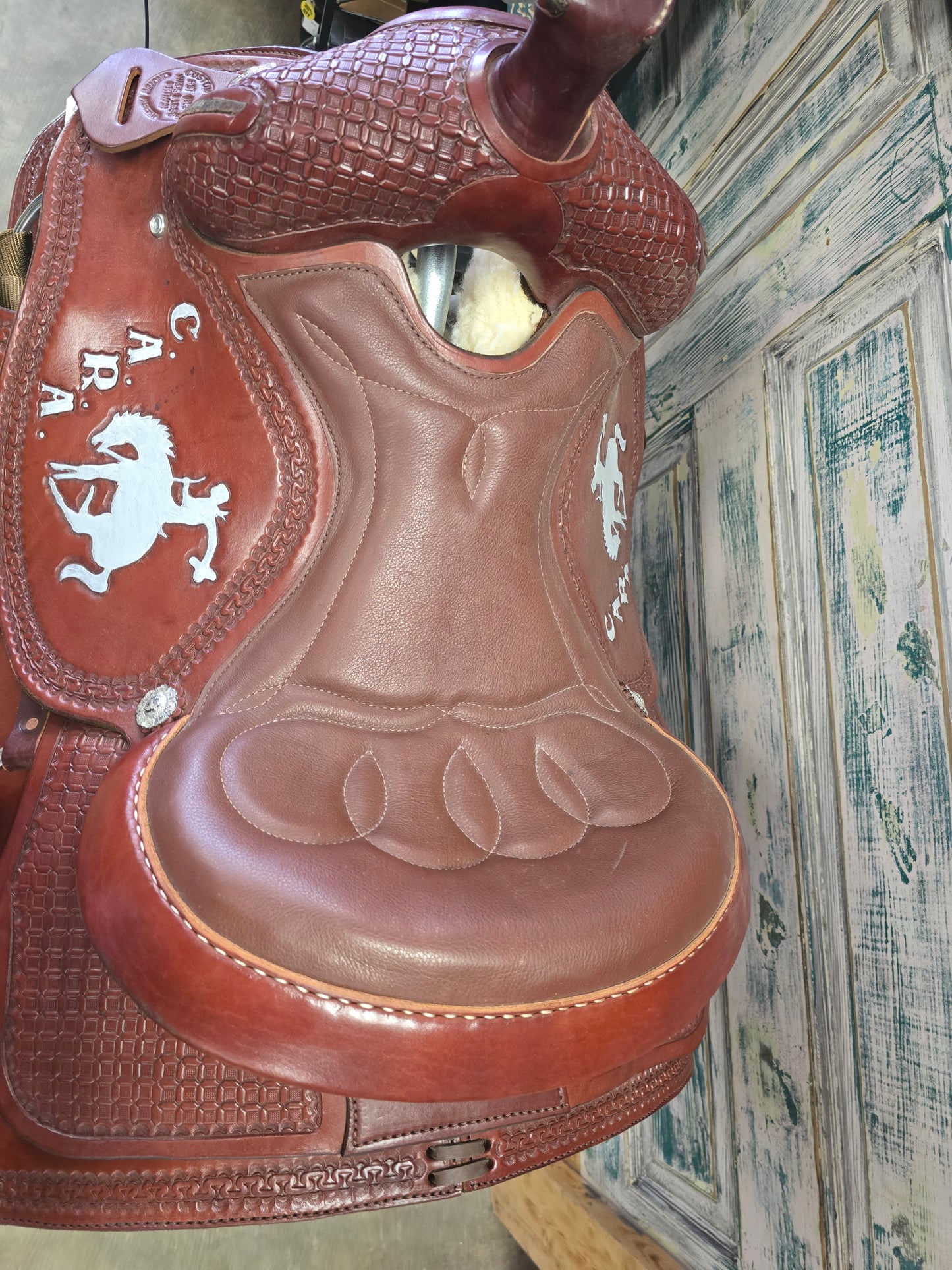 Les Ertman Trophy Saddle  Great Colt starting saddle!!