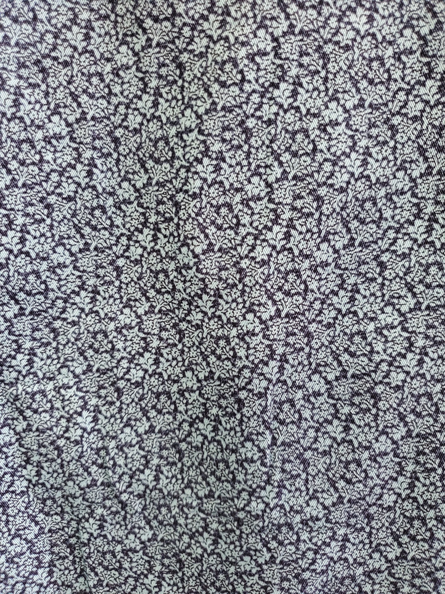 Blue Floral Print W/Shirt NEW