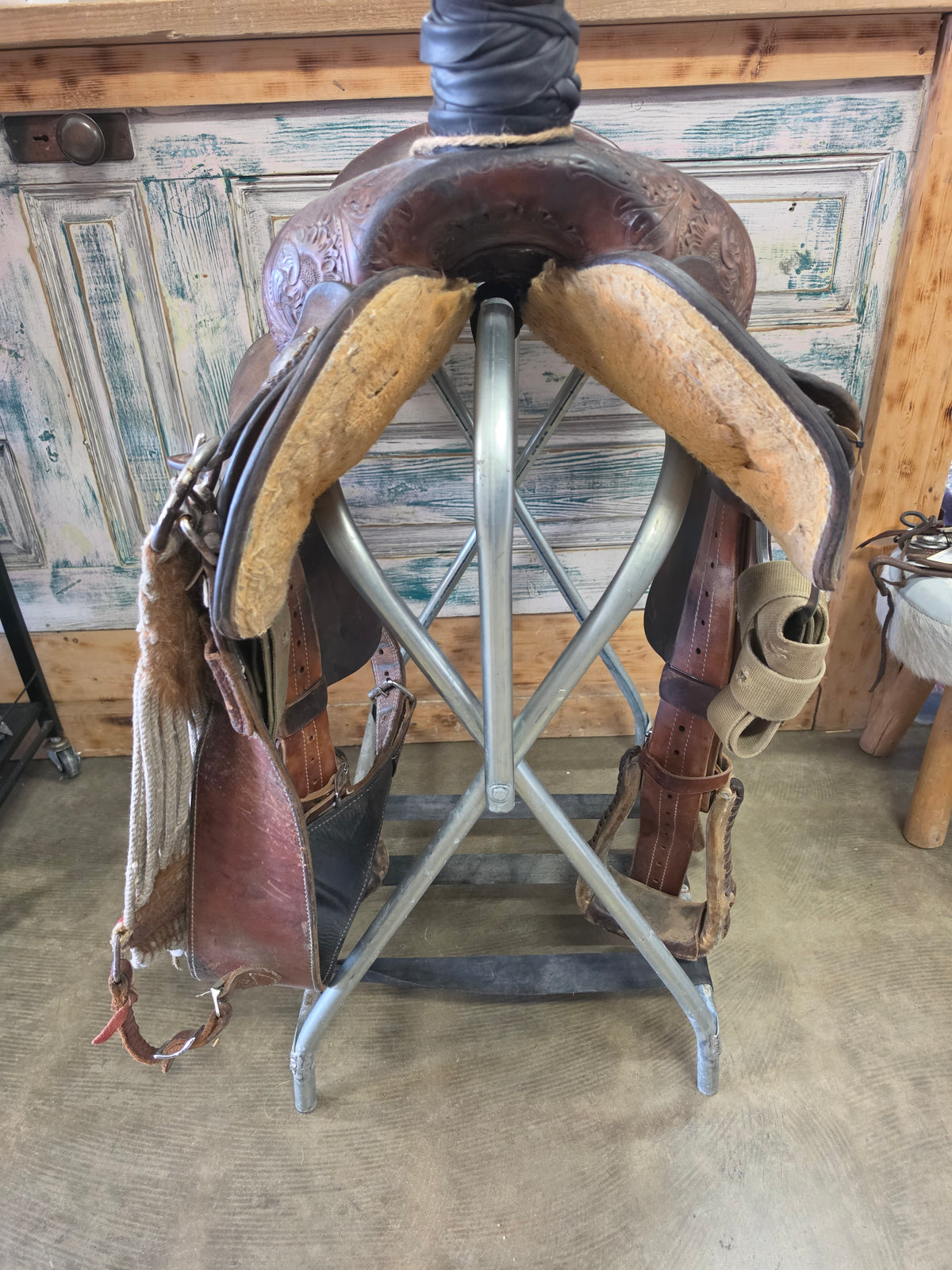 Frontier 15 Inch Rope Saddle