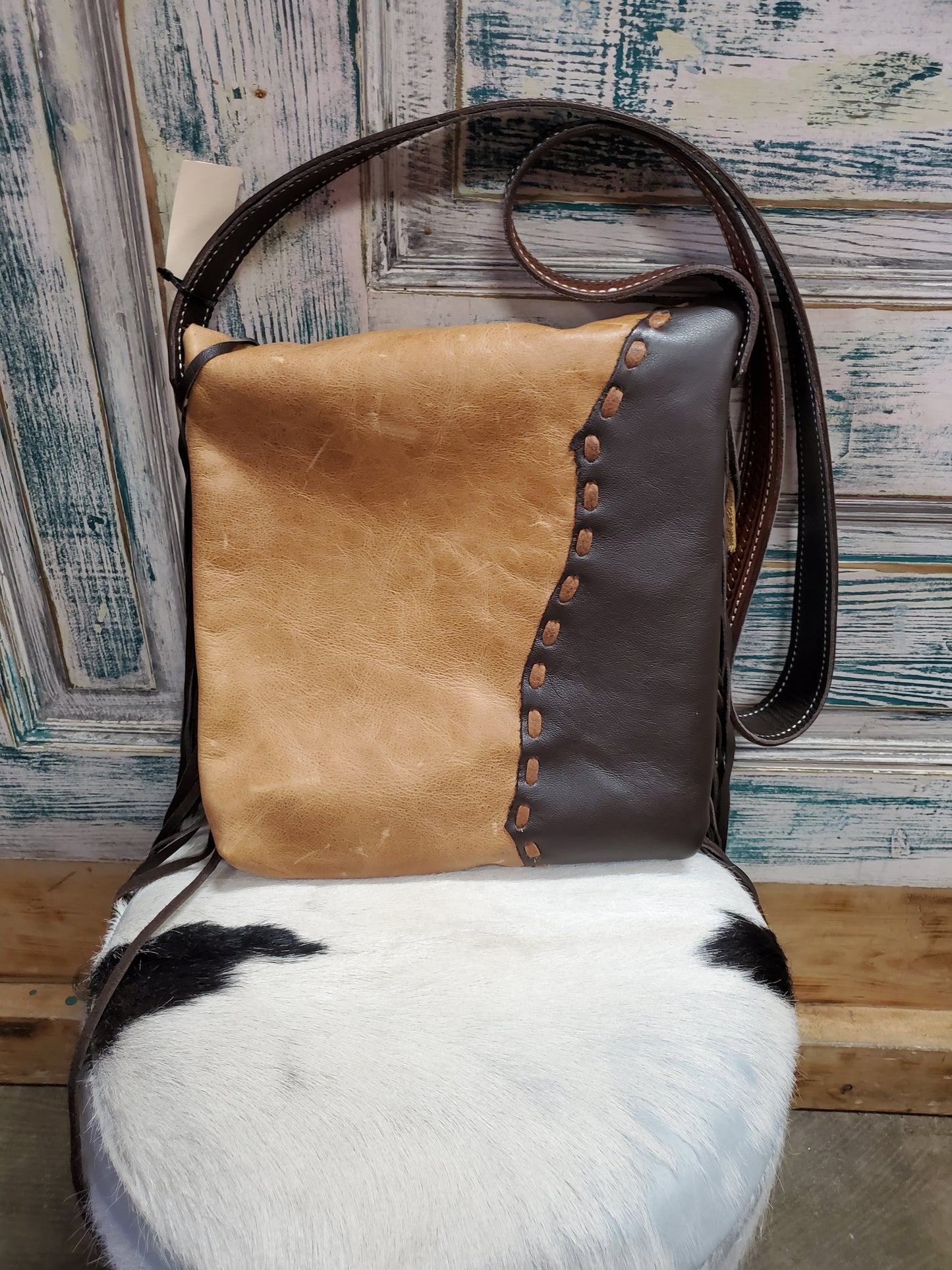 Custom Made Purse/ Buckstitch