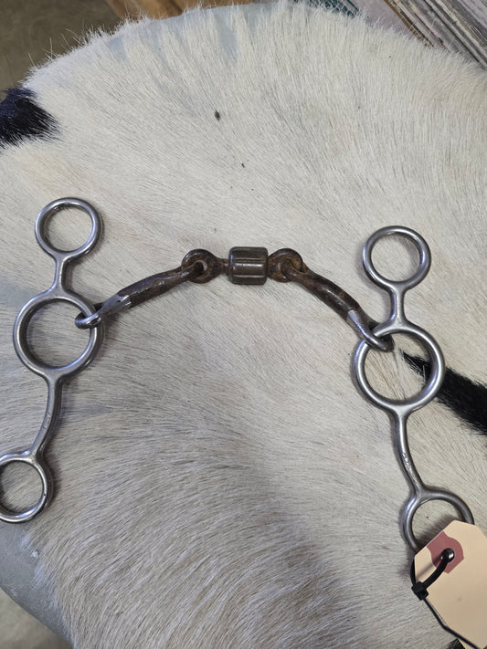 3 pc Junior Cowhorse Bit- Roller