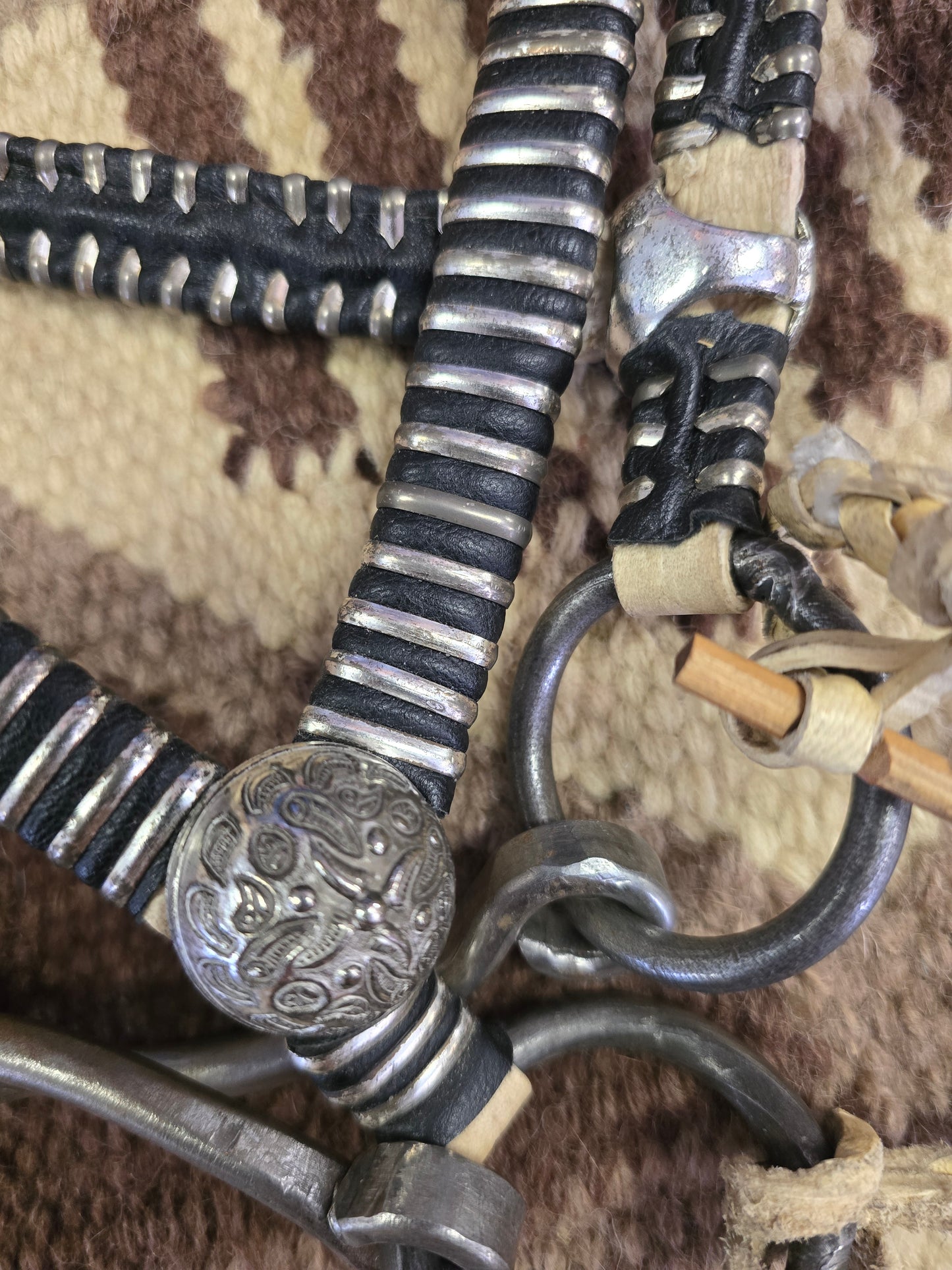 Vintage Chilean Headstall