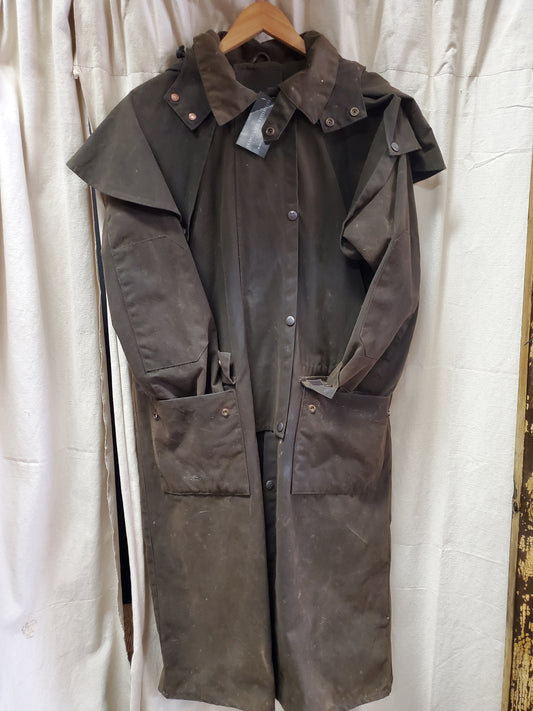 New Slicker Jacket LONG Brown