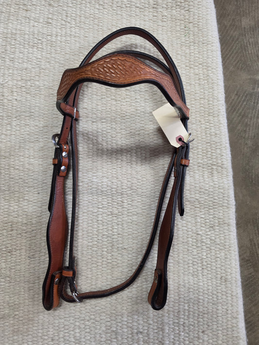 Browband Headstall                            Basket Stamped