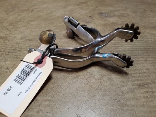 Stainless Spurs/No Straps