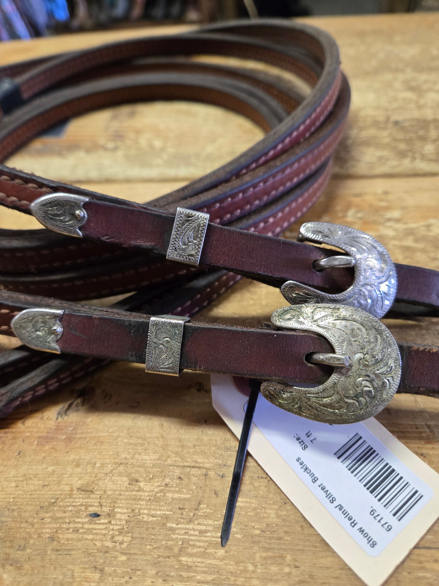 Show Reins/ Silver Buckles