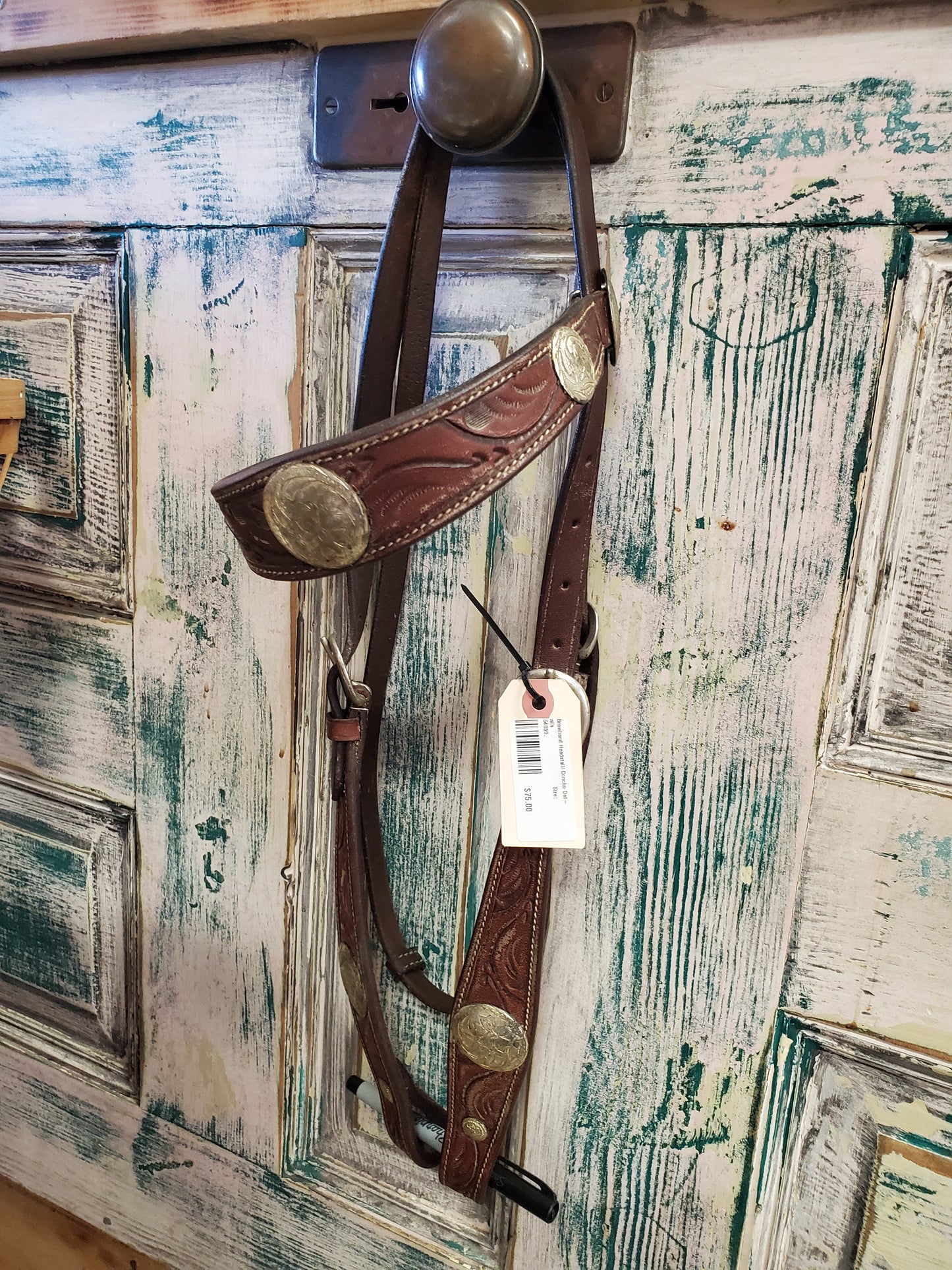Browband Headstall/ Concho Details