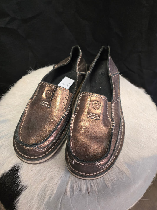 Bronze Ariat Loafers
