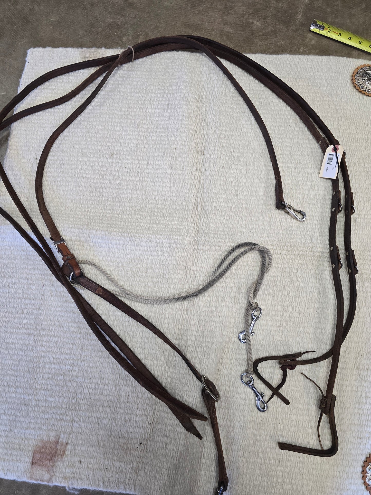 Leather German Martingale