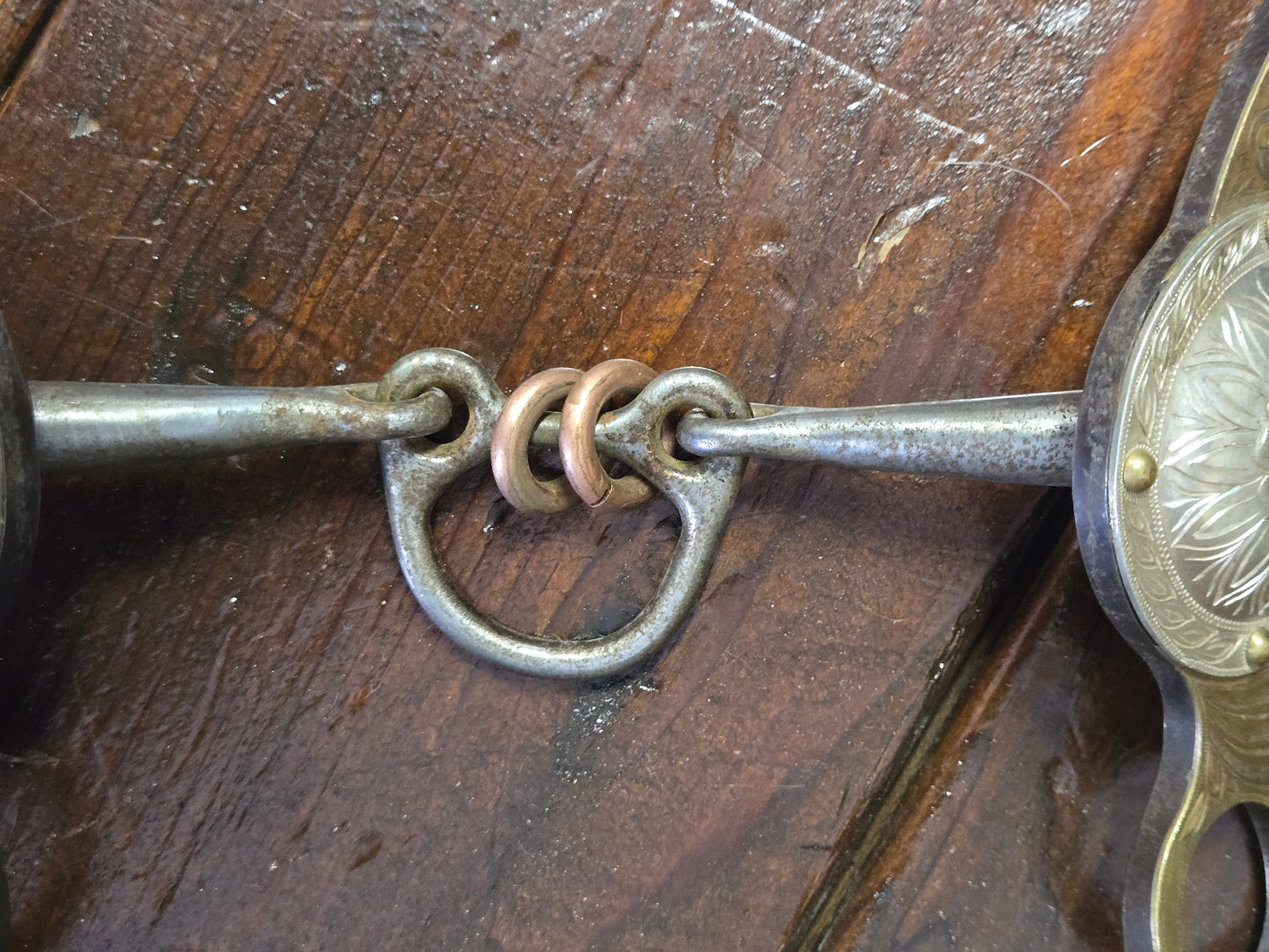 Concho Cheek W/ Copper Rings             Floating Correction