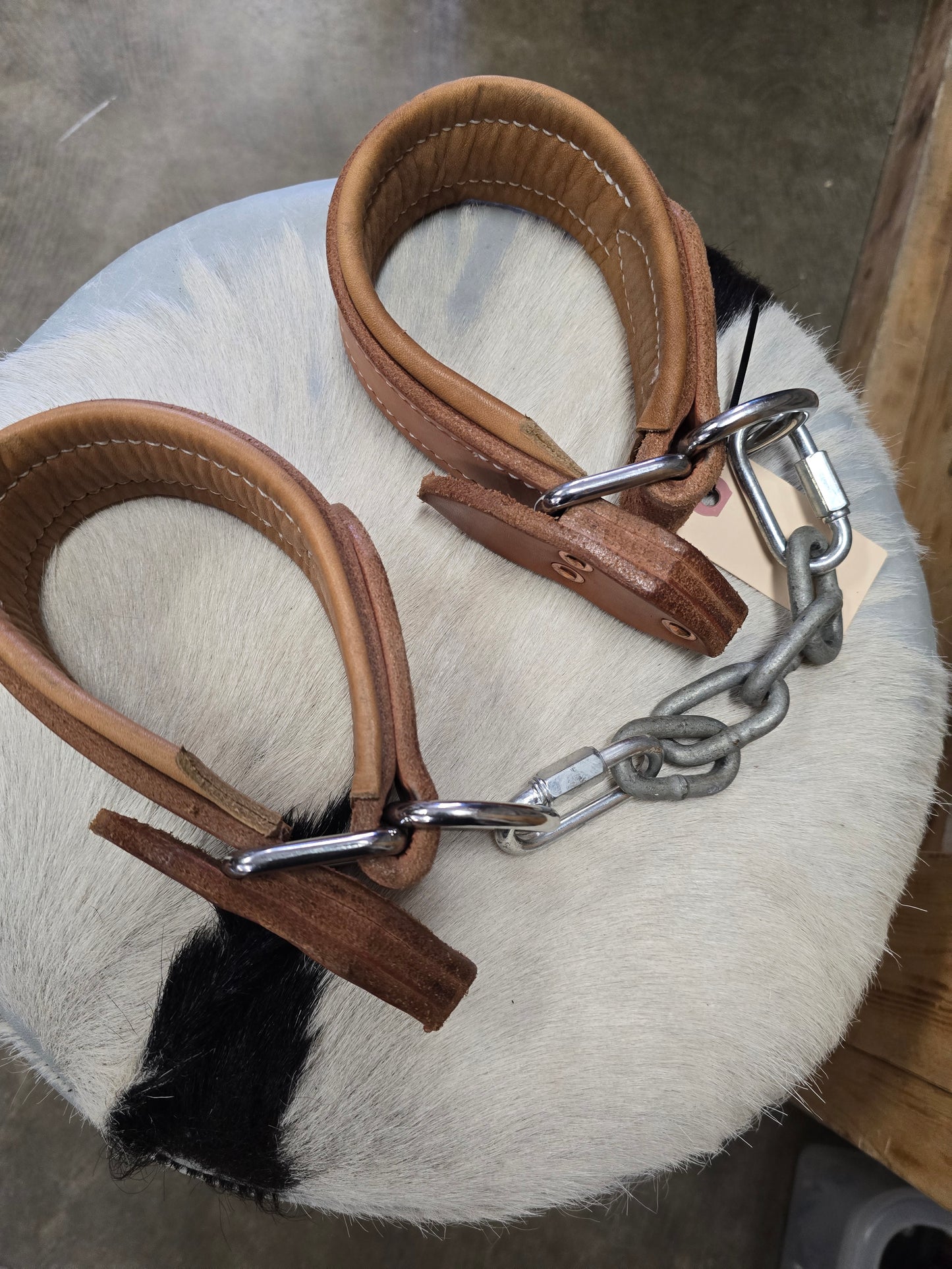 Leather Hobbles- Quick Release