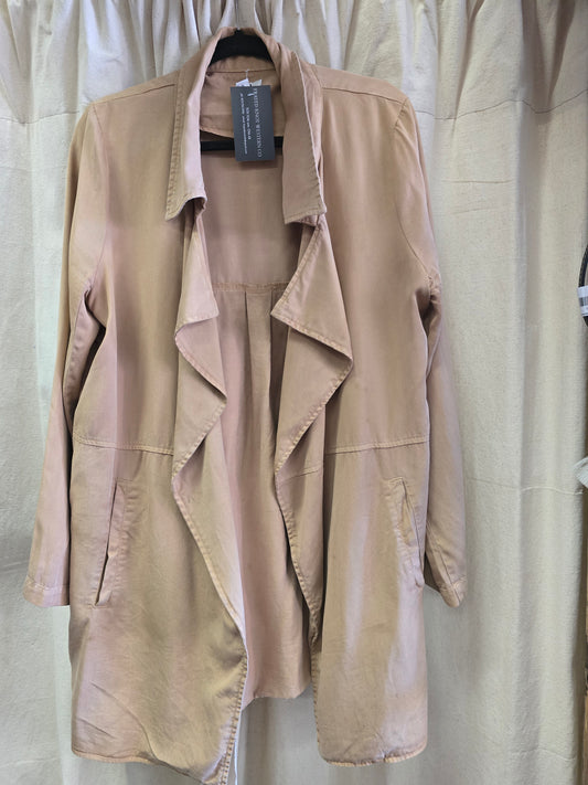 Tan Ten Tree Duster/Cardigan