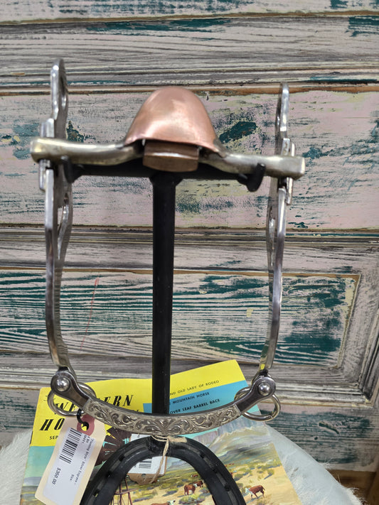 "Fleming Style" Silver Engraved Bit