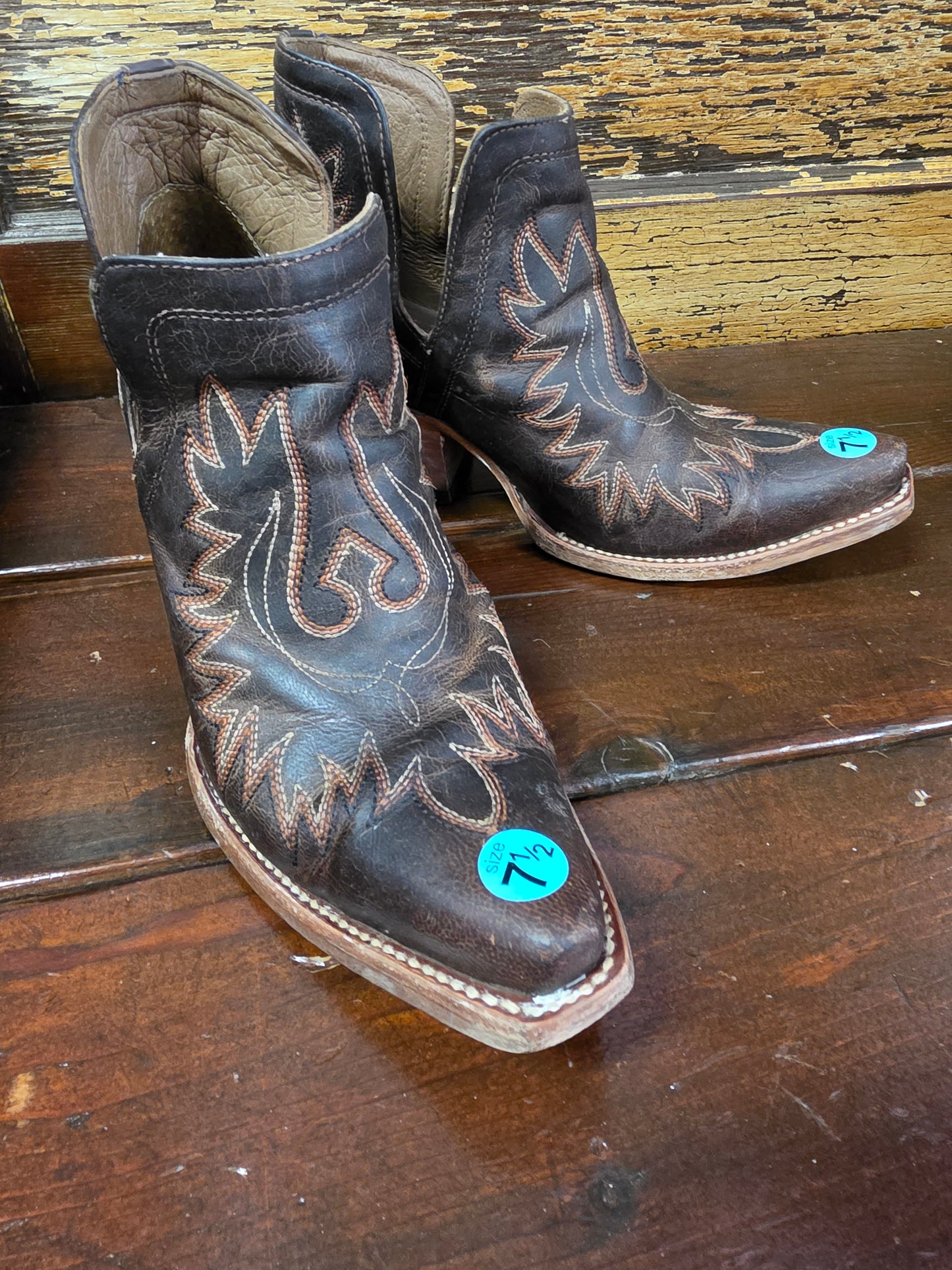Boot Stitch Bootie