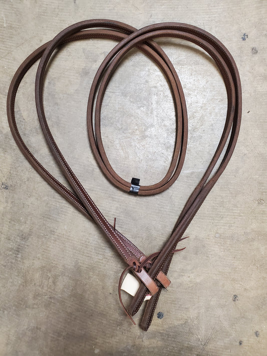 NEW Dennis Moreland 2" Double Stitch Split Reins 7ft 9 inch